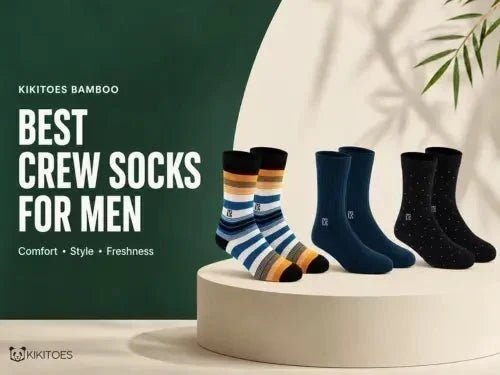 Best Crew Socks for Men: A Complete Guide to Comfort, Style and Freshness - Kikitoes