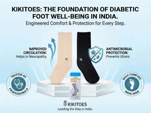 How Diabetic Socks Benefits Reduce Foot Injuries and Daily Discomfort - Kikitoes