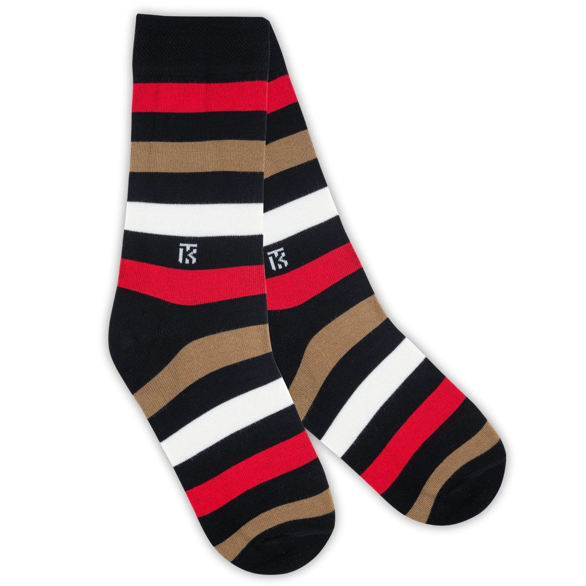 KIKITOES BAMBOO MEN CREW SOCKS | Urban Stripes | Power LineKikitoes