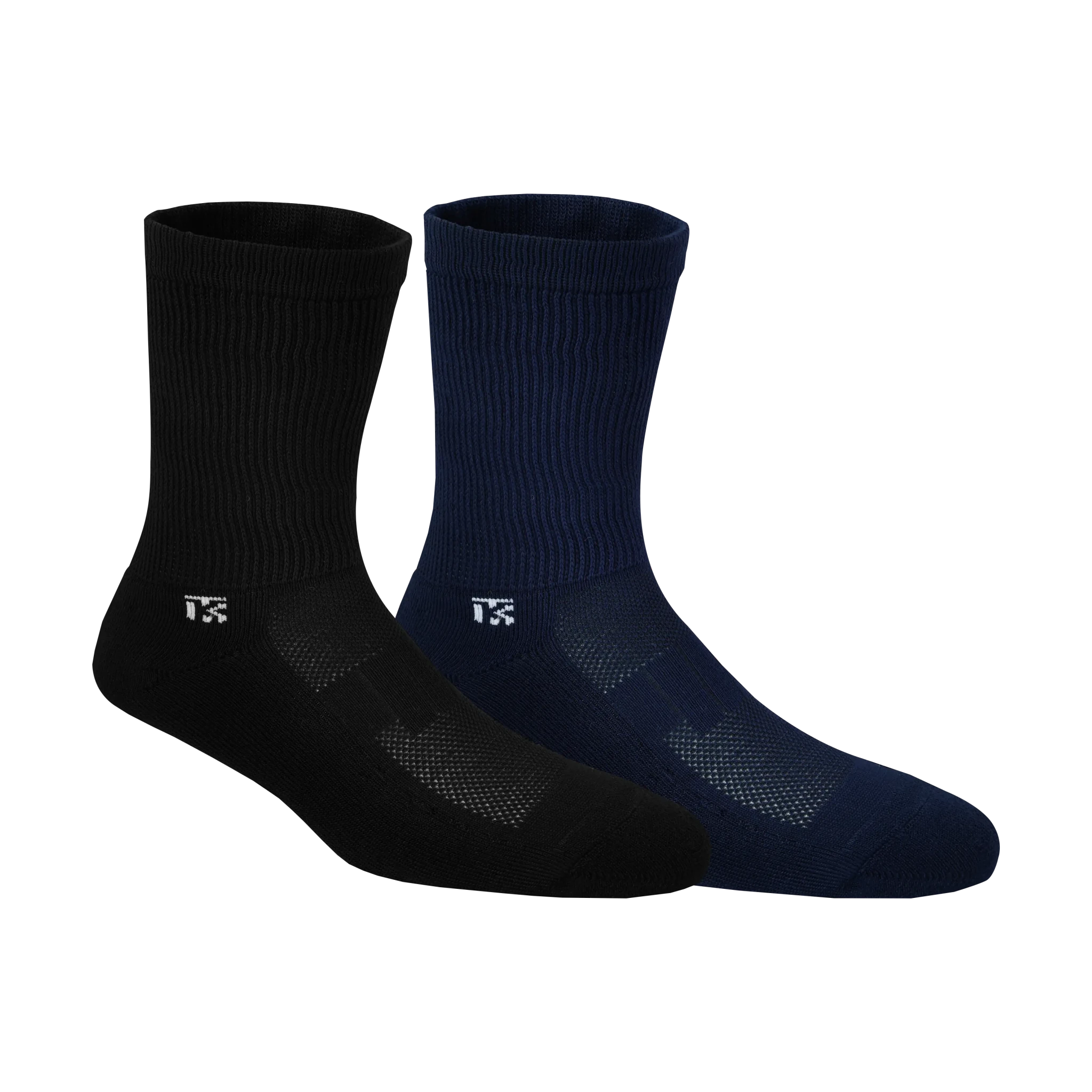 Diabetic bamboo socks Combo | Pack Of 2 | Black & Navy Blue Bamboo SocksKikitoes