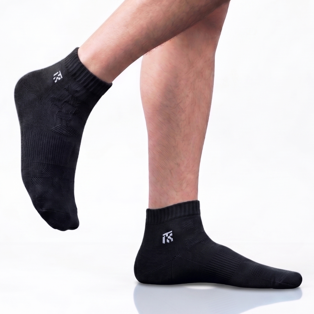 KIKITOES BAMBOO SPORTS SOCKS | BlackOut