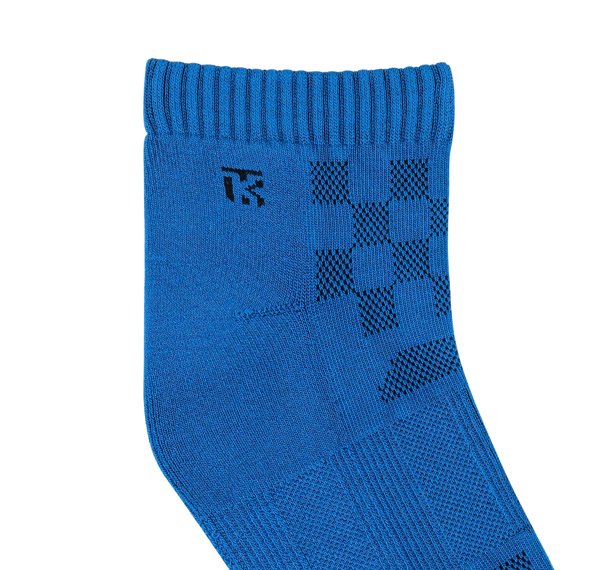 Kikitoes Persian Blue Bamboo Socks – Breathable Ankle Socks Ideal for Gym and Sports