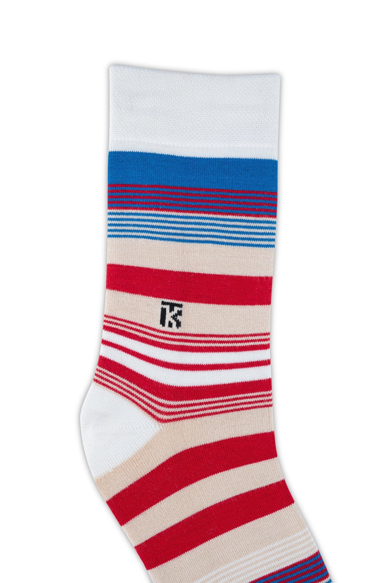 KIKITOES BAMBOO MEN CREW SOCKS | Fusion StripeKikitoes