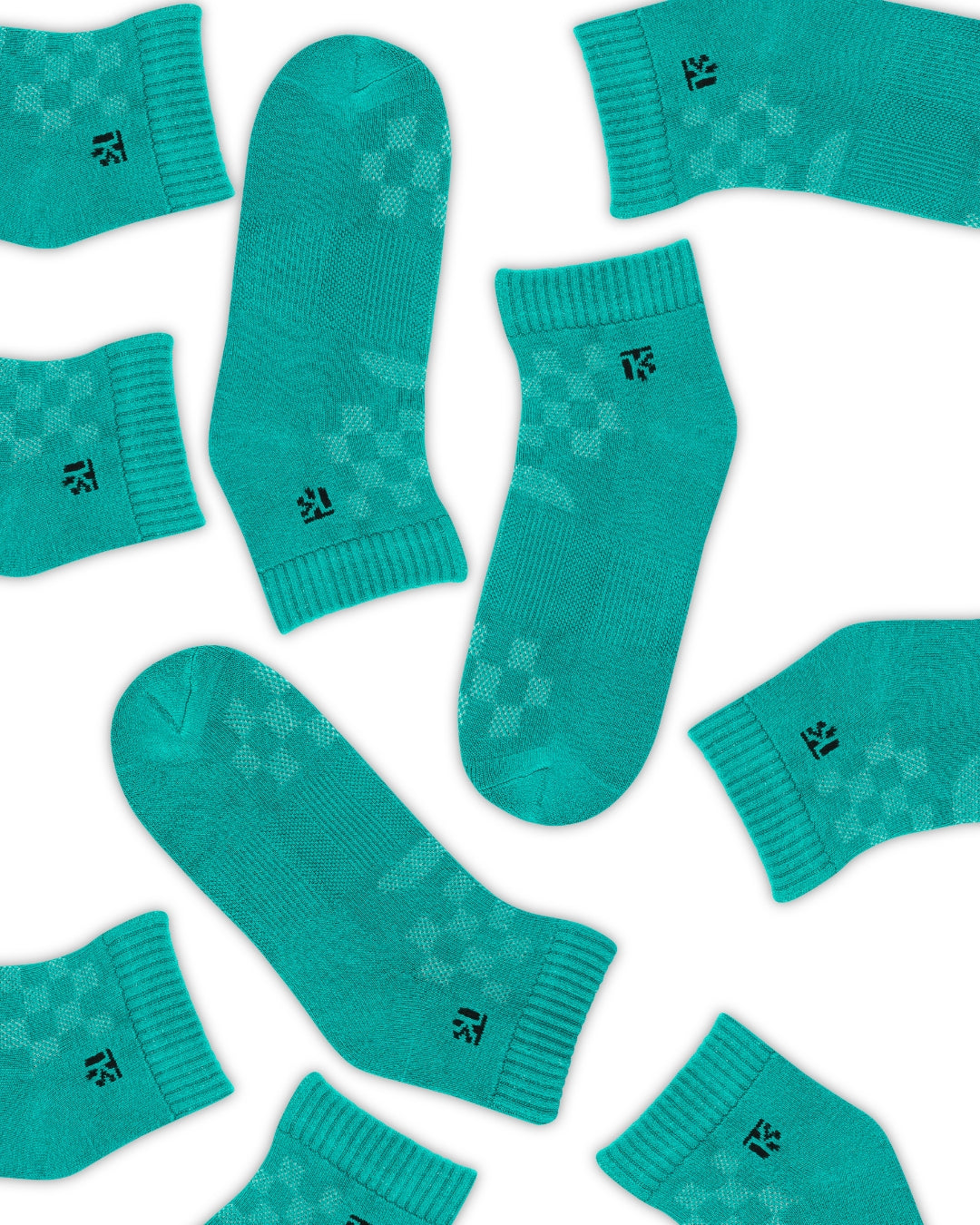 Men’s premium bamboo ankle socks from KIKITOES, displayed in multiple colours – ideal as sports socks or gym socks for active wear.