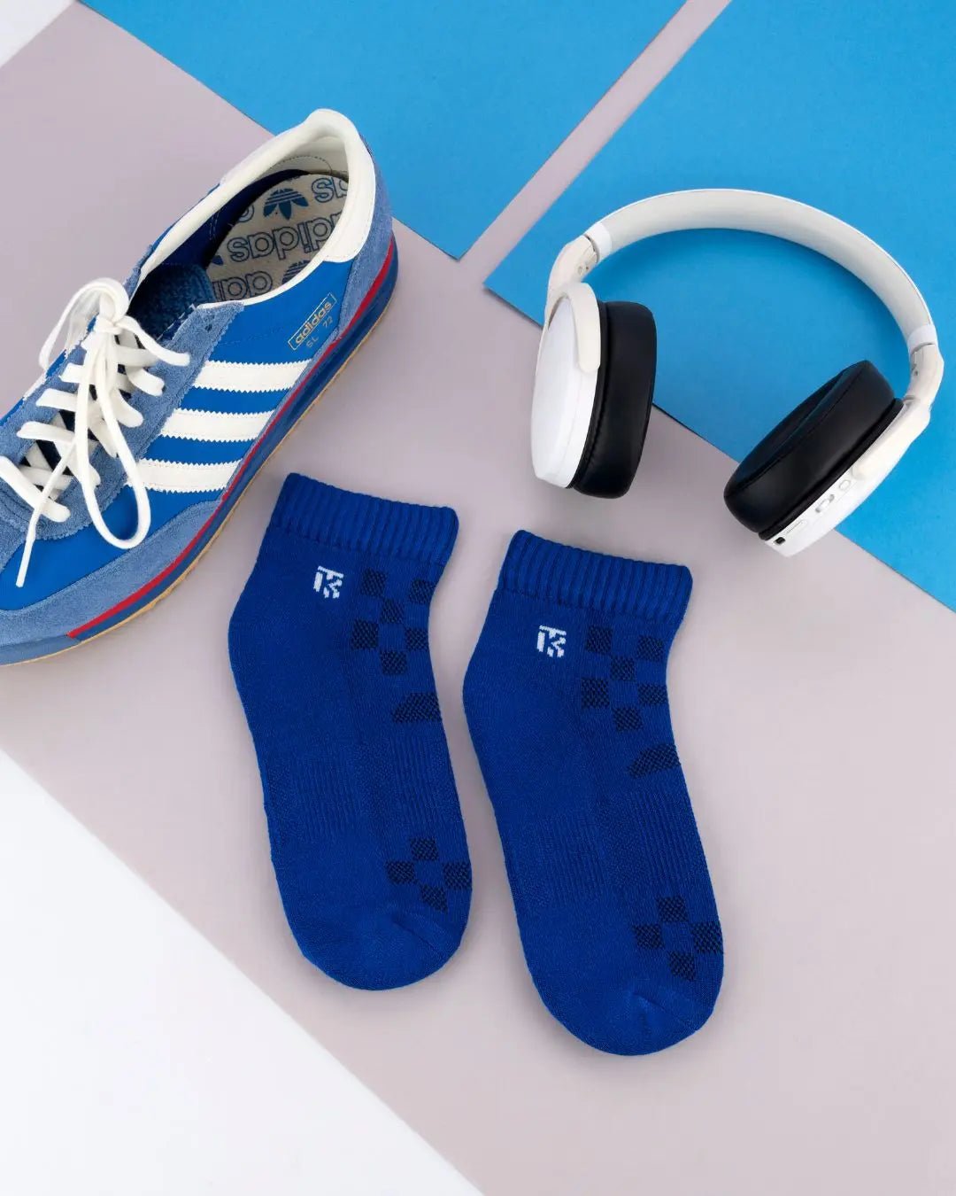 KIKITOES BAMBOO SPORTS SOCKS | Royal BlueKikitoes