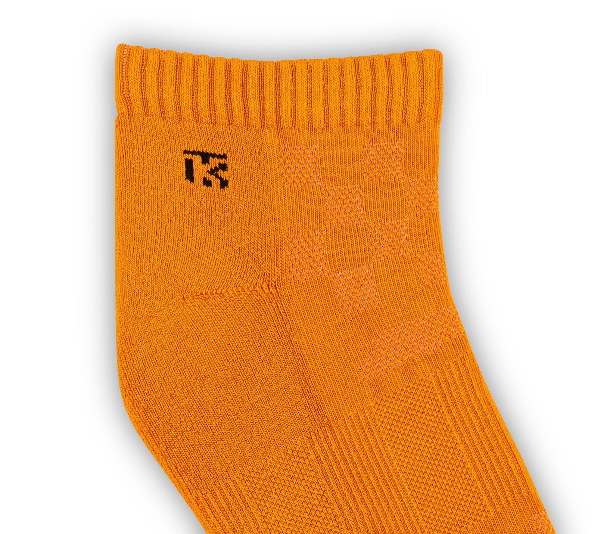 Halloween Orange Bamboo Ankle Socks by Kikitoes – Breathable Sports Socks for Men