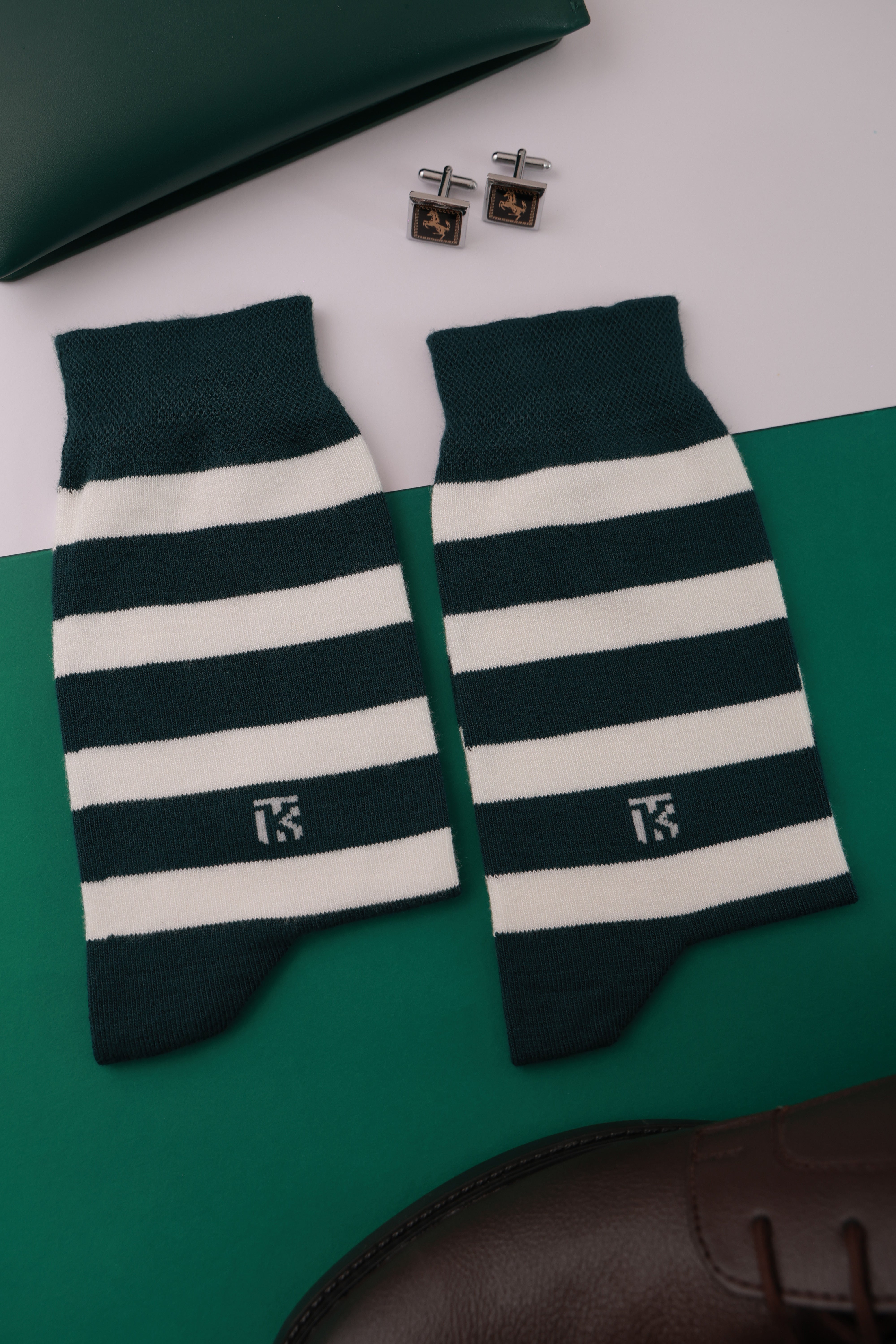 Crew Socks | Crew Length Socks | Stripe Socks | Long Socks
