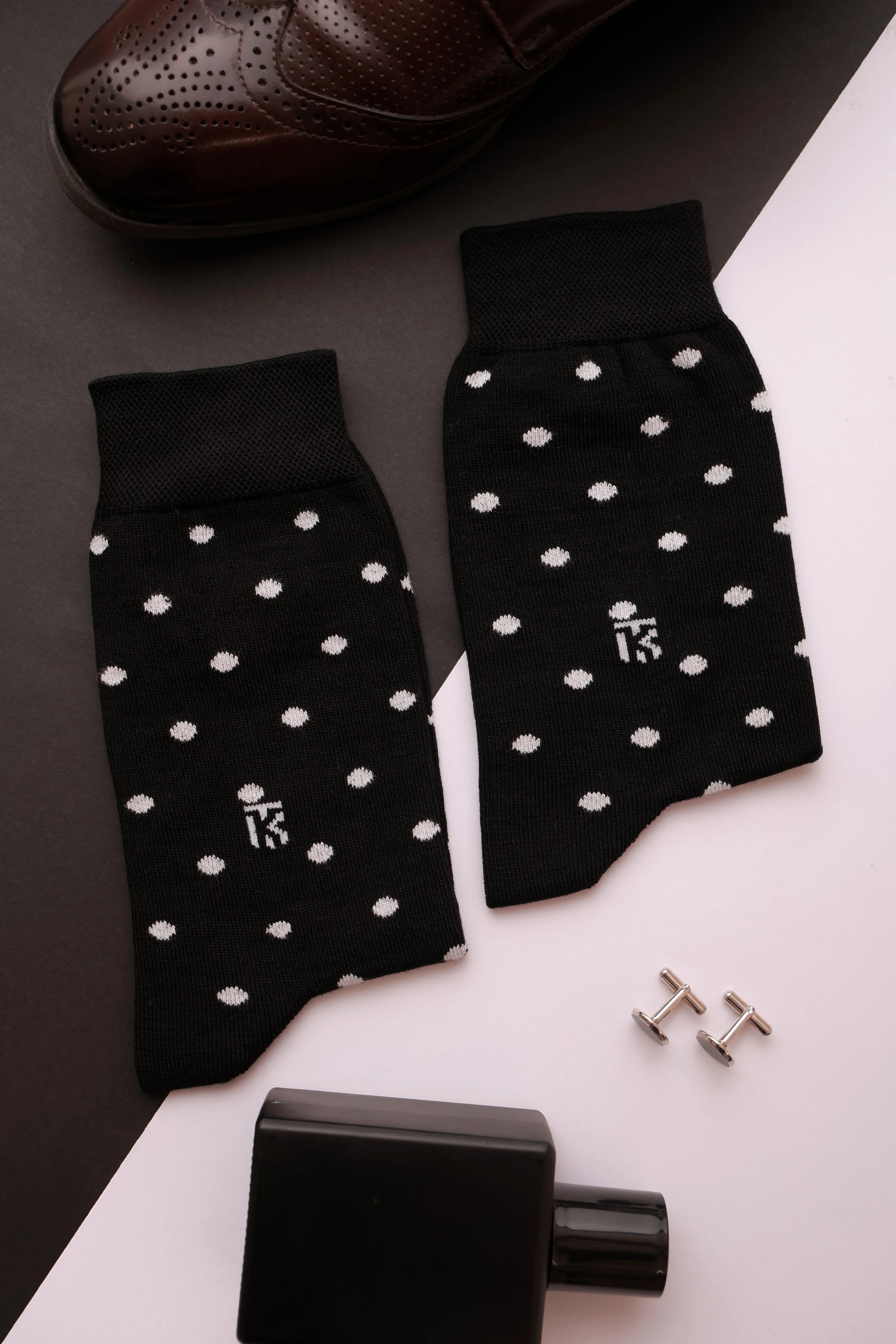 Contrast Polka | Black and White Kikitoes