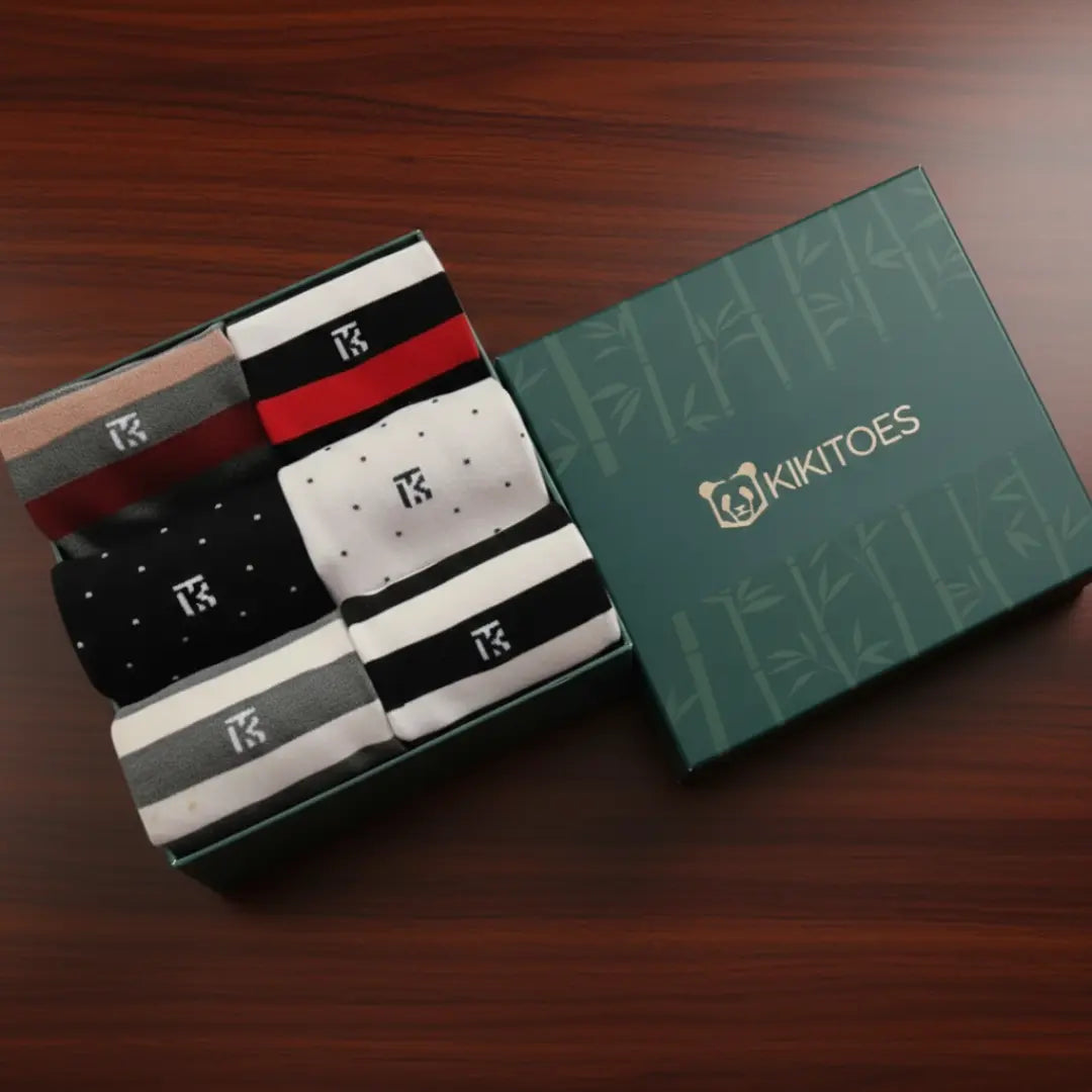 Kikitoes Luxe Signature Box – Stripes & Dots Collection Kikitoes