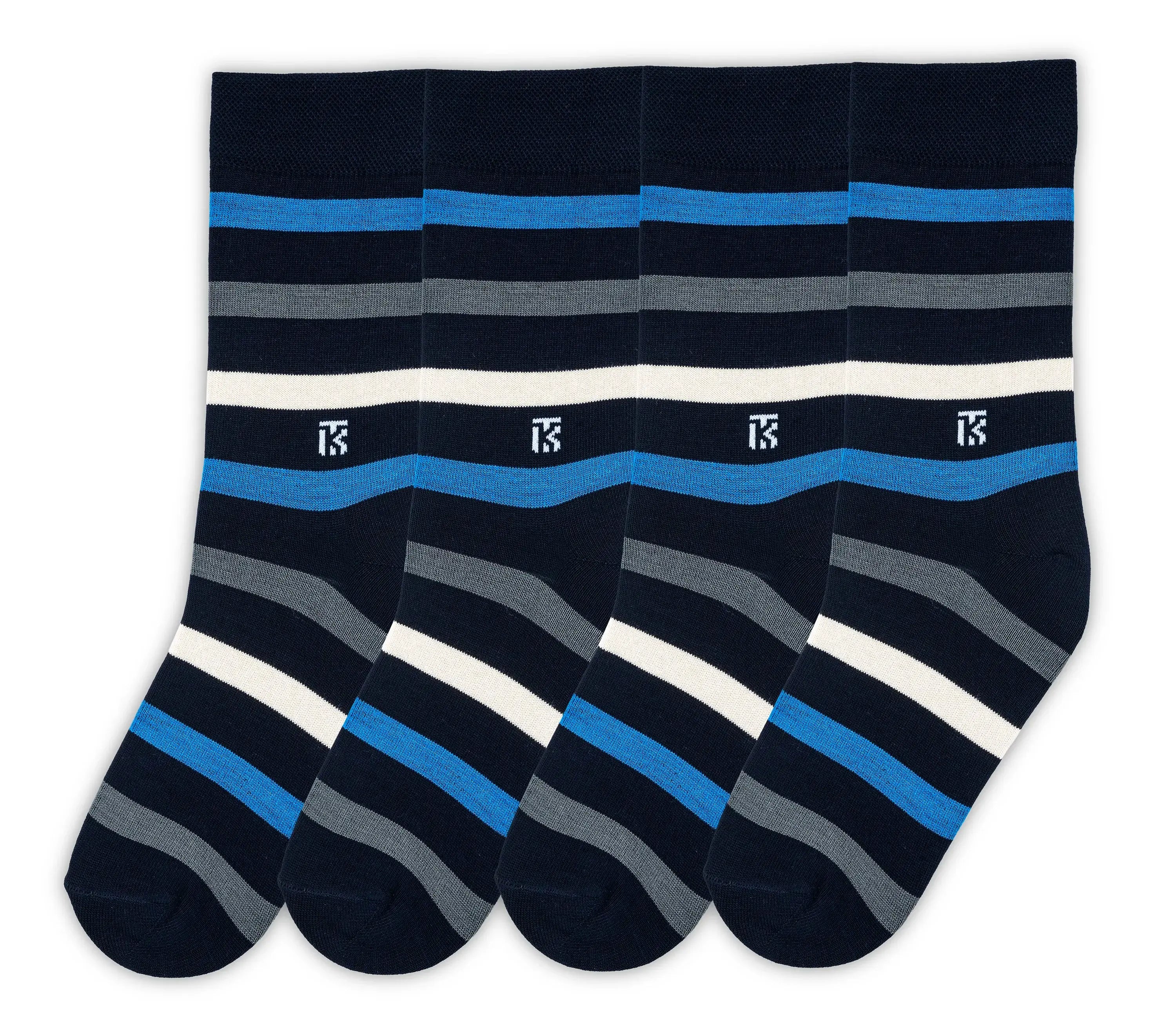 Crew Socks | Crew Length Socks | Stripe Socks | Long Socks