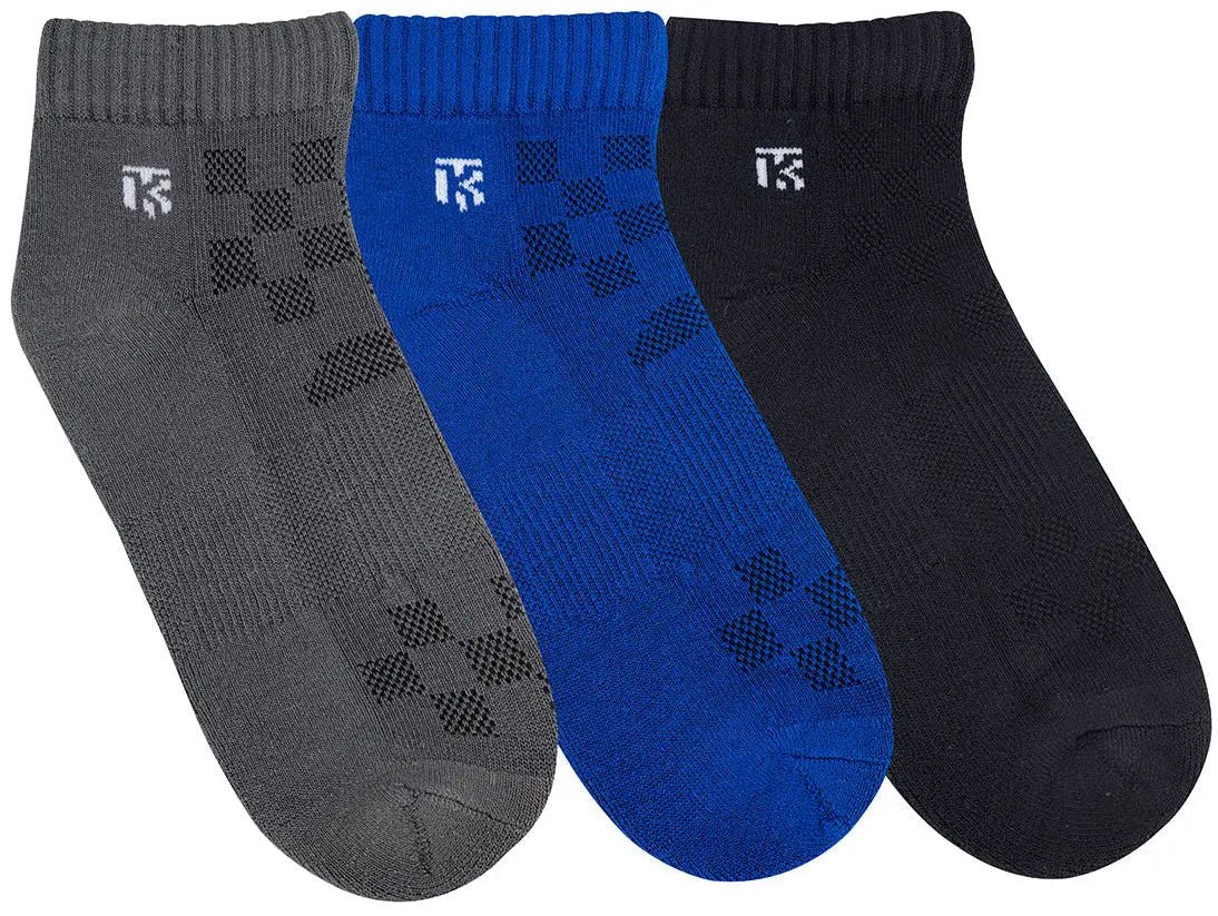 Trio Luxe Pack Sports | Steel Grey - Royal Blue - BlackoutKikitoes