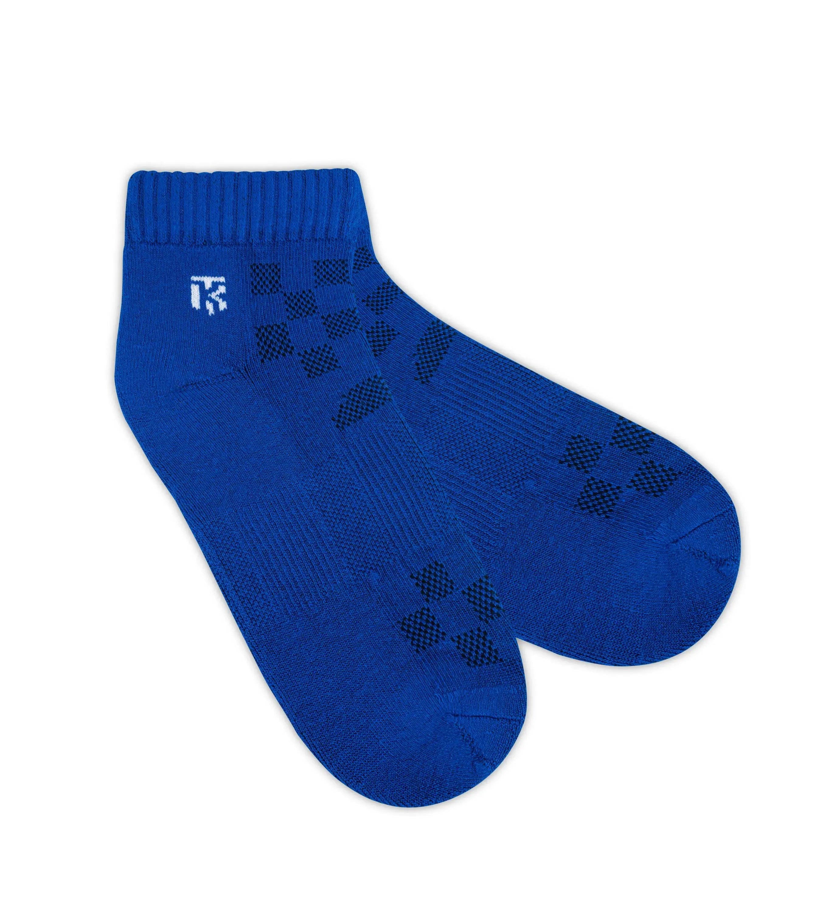 Kikitoes Bamboo Ankle Socks – Set of 8 pairs in colorful tones for men, ideal for sports and daily wear.