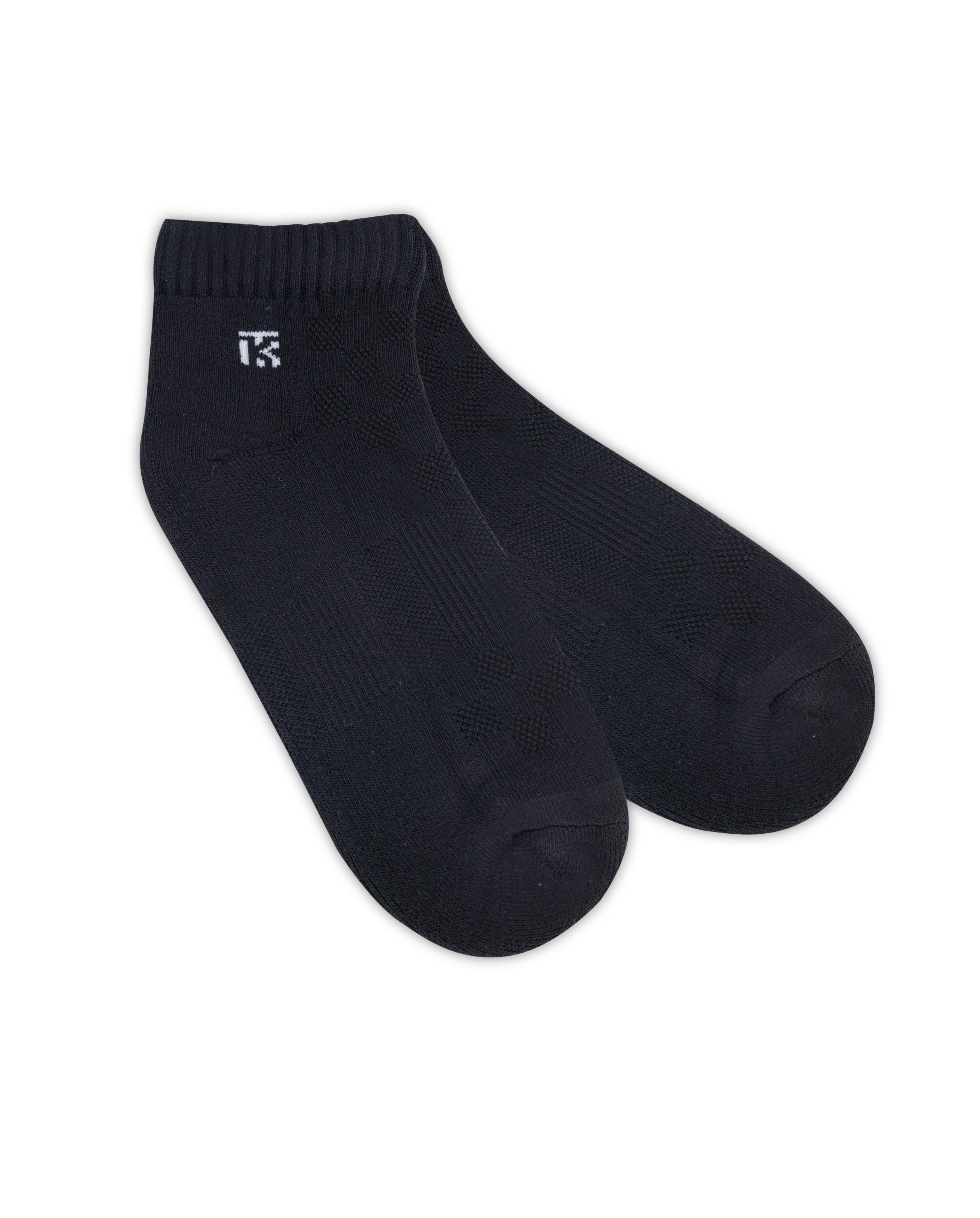 Kikitoes Bamboo Ankle Socks – Set of 8 pairs in colorful tones for men, ideal for sports and daily wear.