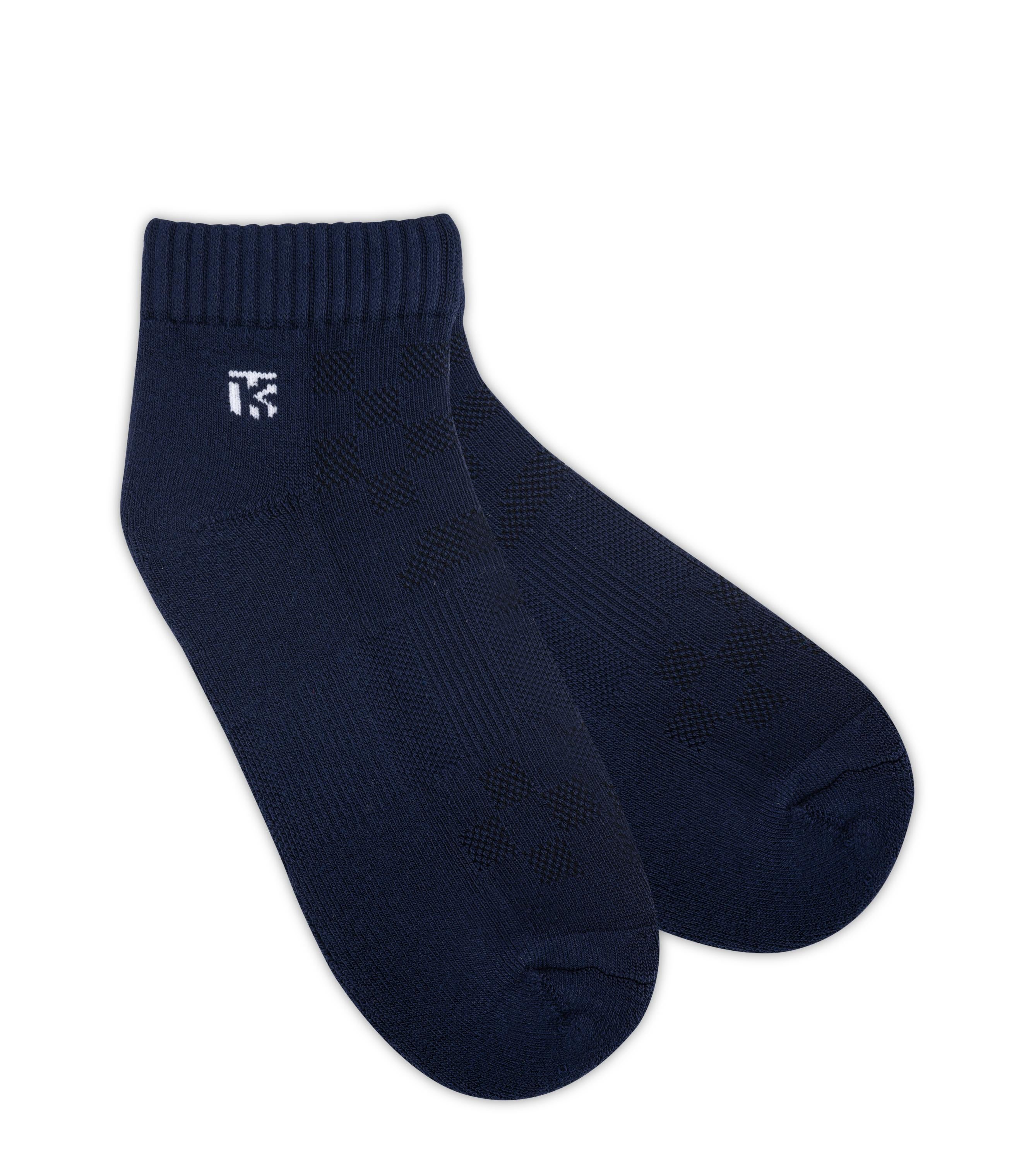 Bamboo Socks Pair | Kikitoes Ankle Length Socks/ Black Colour Sports Socks for Men