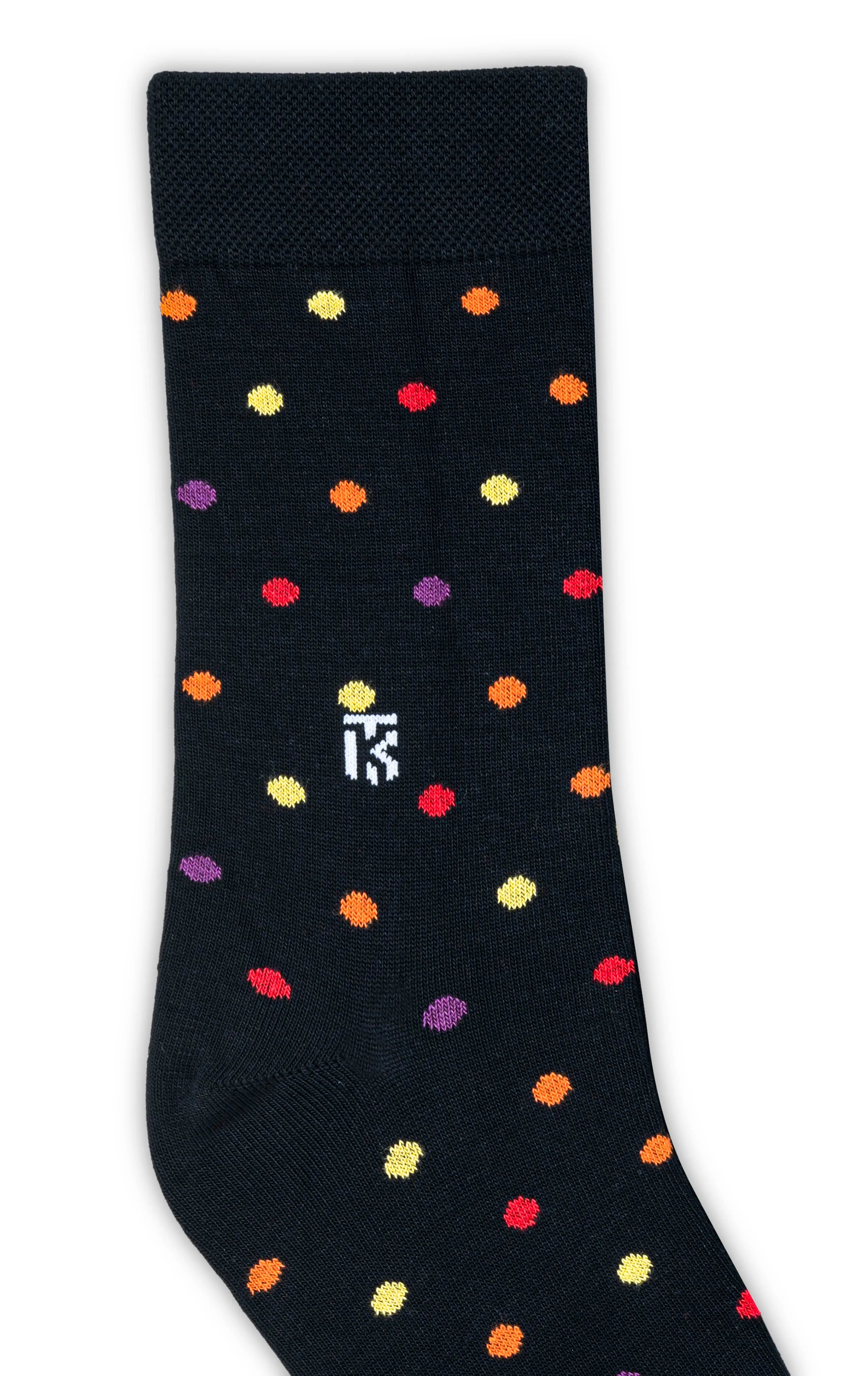 Crew Socks | Crew Length Socks | Polka Dot Socks | Long Socks