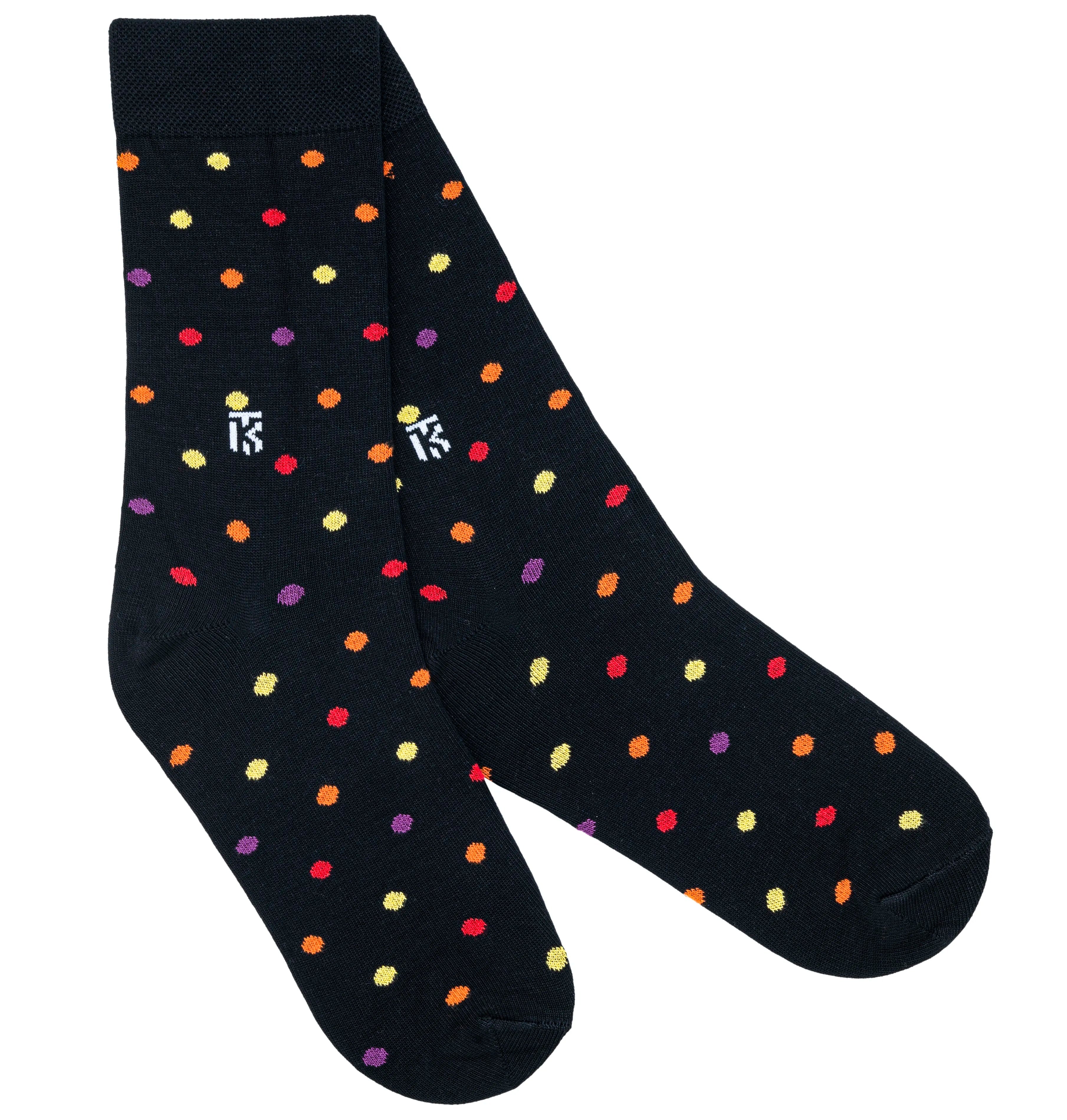 Crew Socks | Crew Length Socks | Polka Dot Socks | Long Socks