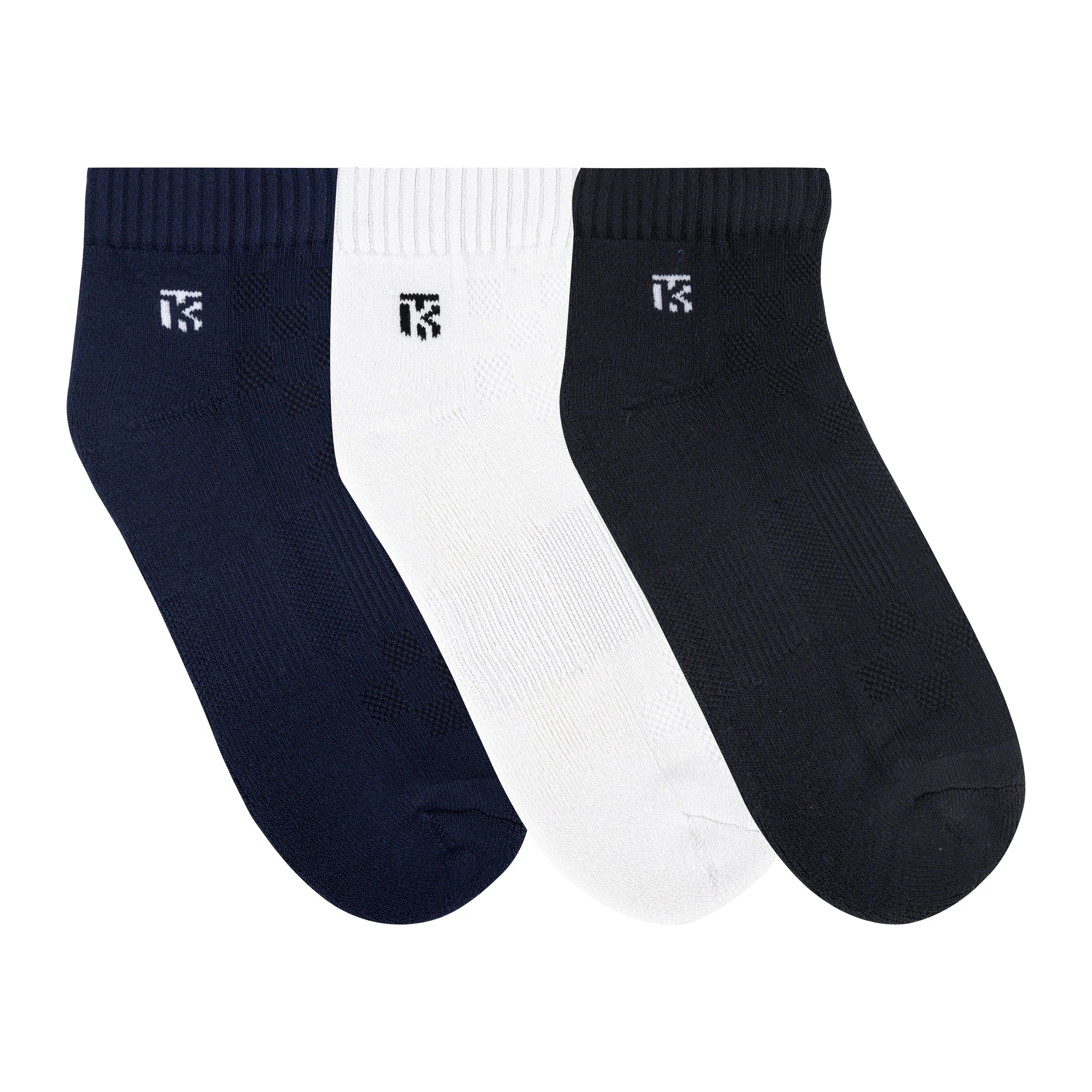 Men’s premium bamboo ankle socks from KIKITOES, displayed in multiple colours – ideal as sports socks or gym socks for active wear.