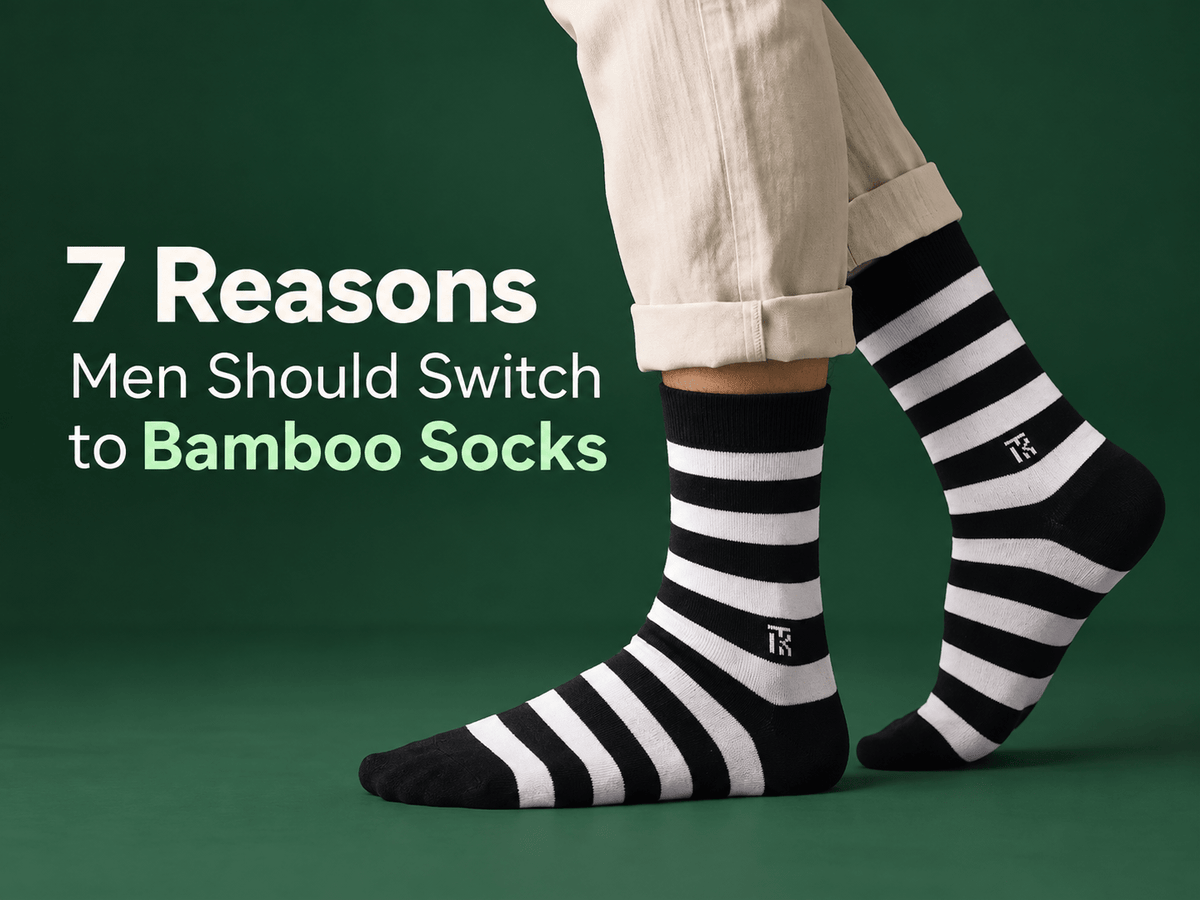 7 Reasons Men Should Switch to Bamboo Socks | Kikitoes - Kikitoes