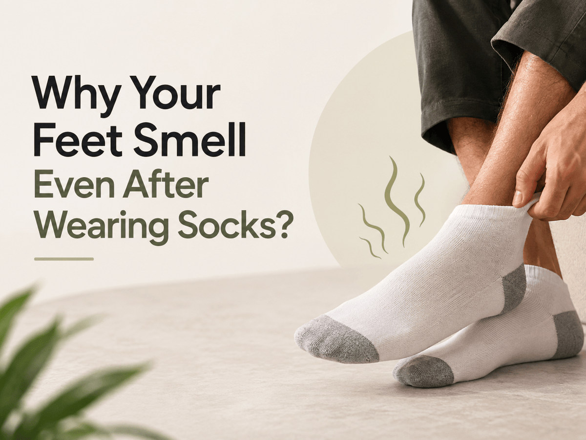 Why Your Feet Smell Even After Wearing Socks? - Kikitoes