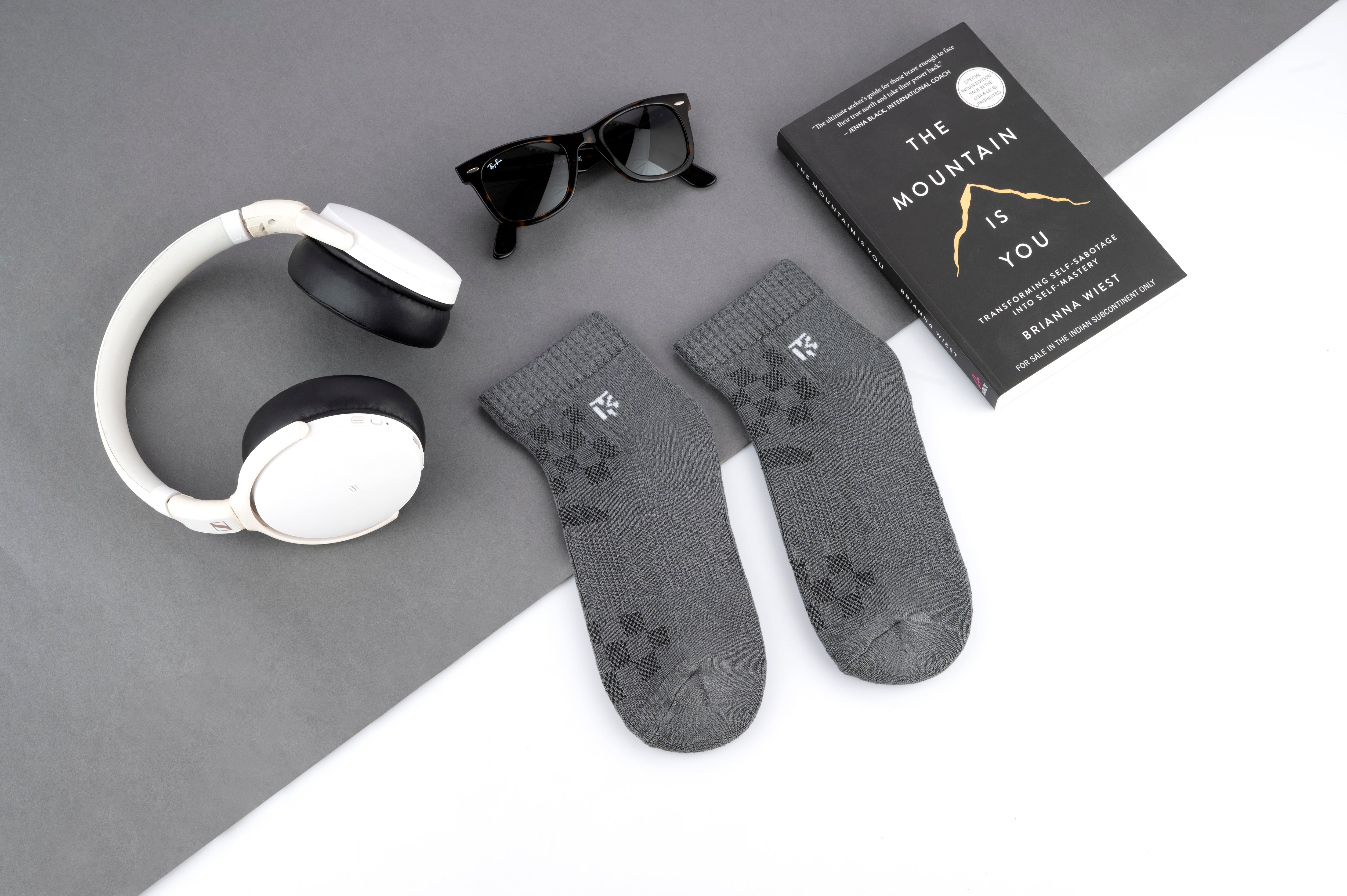 Grey Socks | bamboo Socks for men