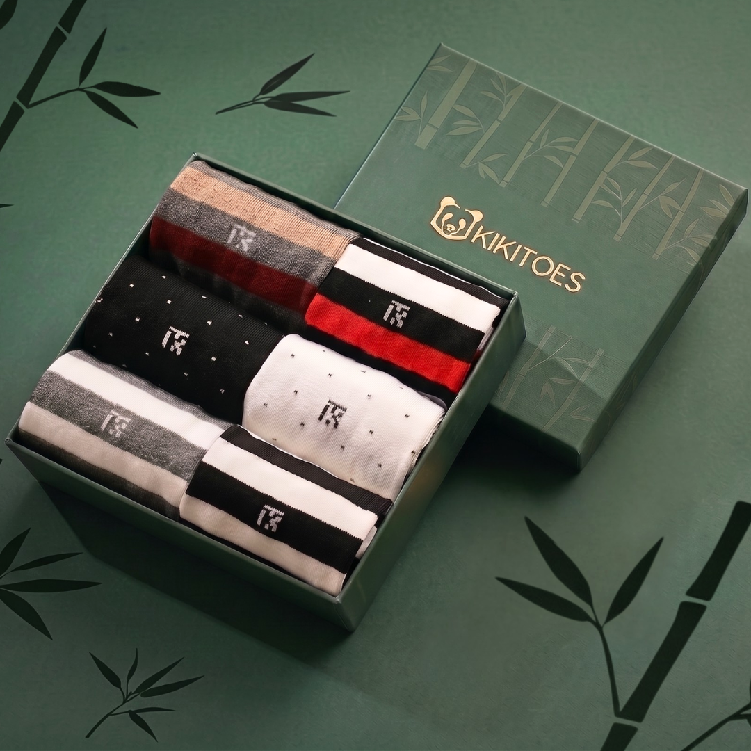 Kikitoes Luxe Signature Box – Stripes & Dots Collection
