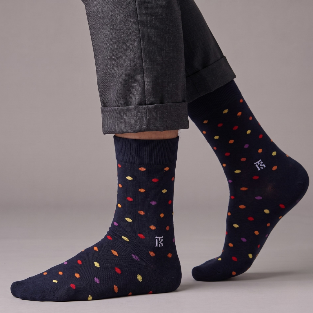 KIKITOES BAMBOO MEN CREW SOCKS | Pop Polka