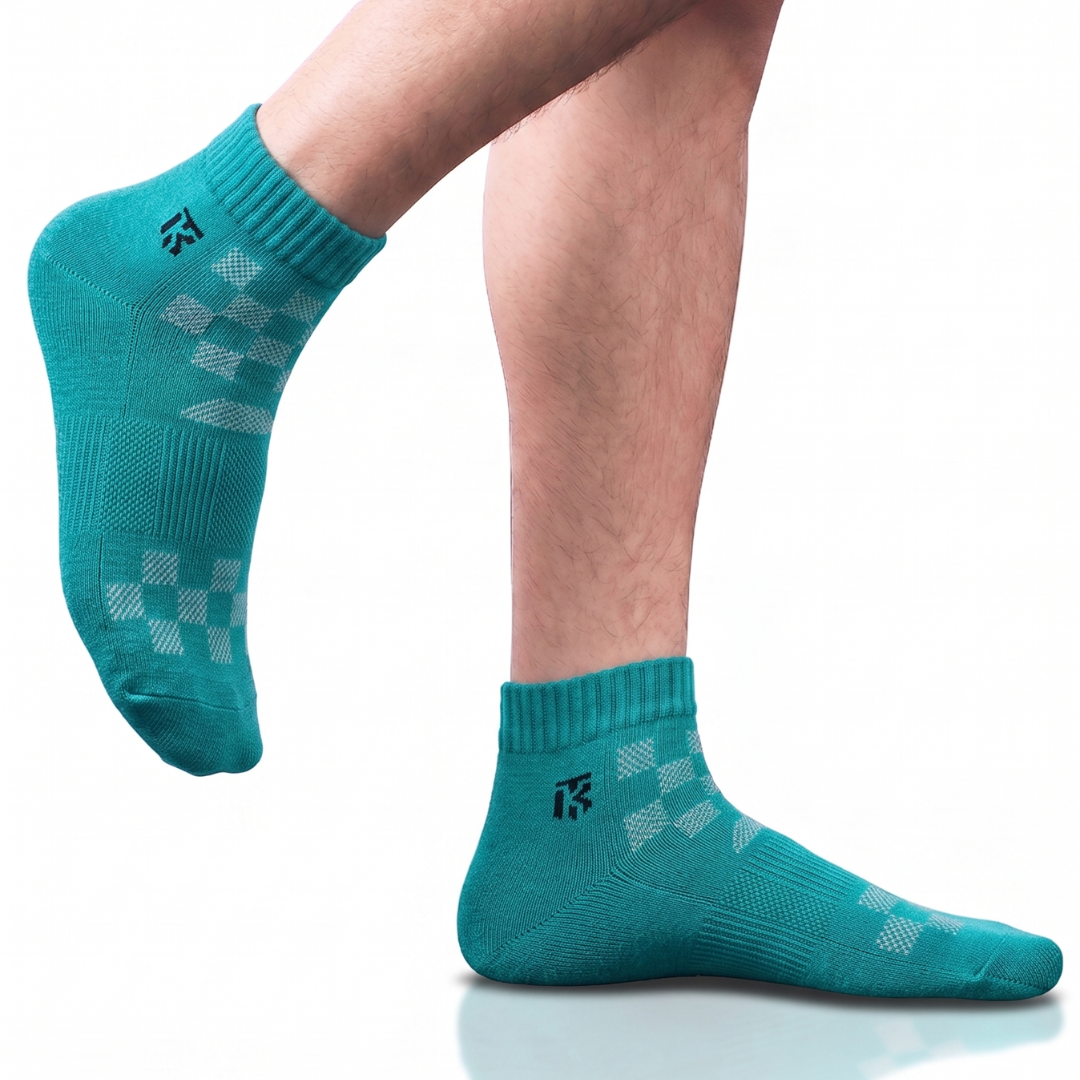 KIKITOES BAMBOO SPORTS SOCKS | Cool Mint