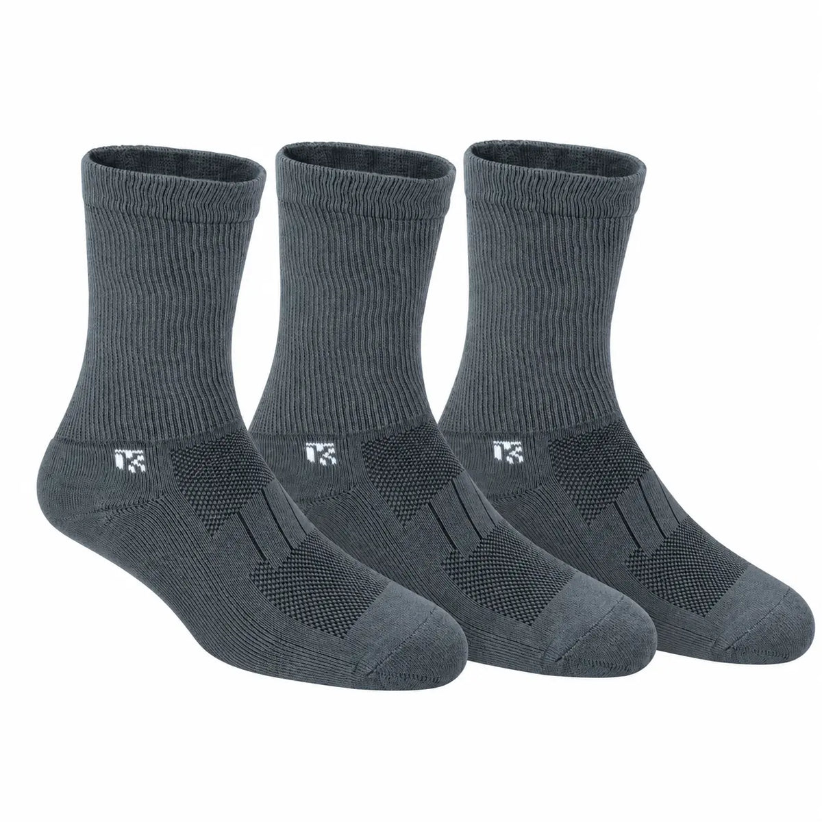 Diabetic bamboo socks Combo | Pack Of 3 | GreyKikitoes