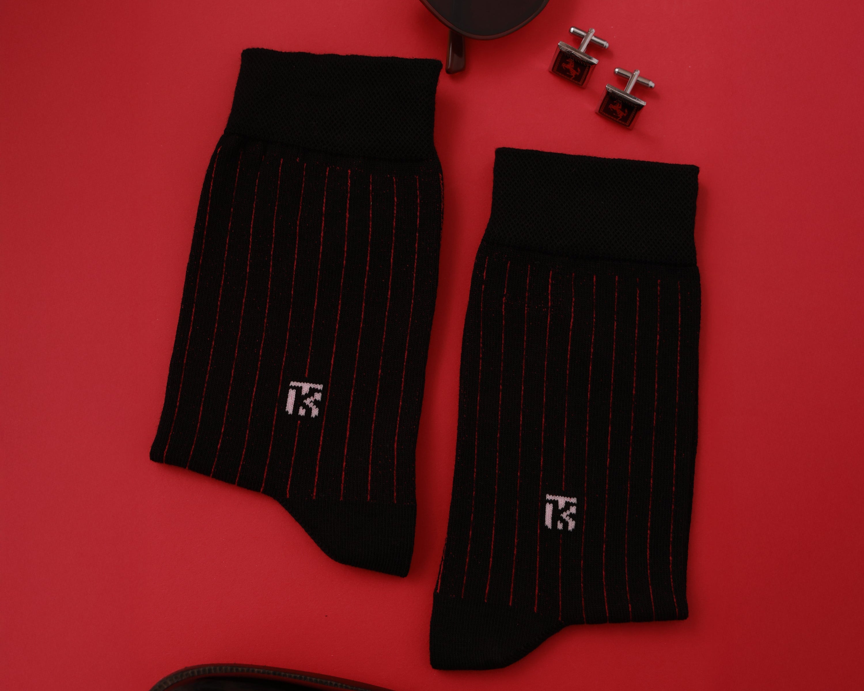 Crew Socks | Crew Length Socks | Rib  Socks | Long Socks