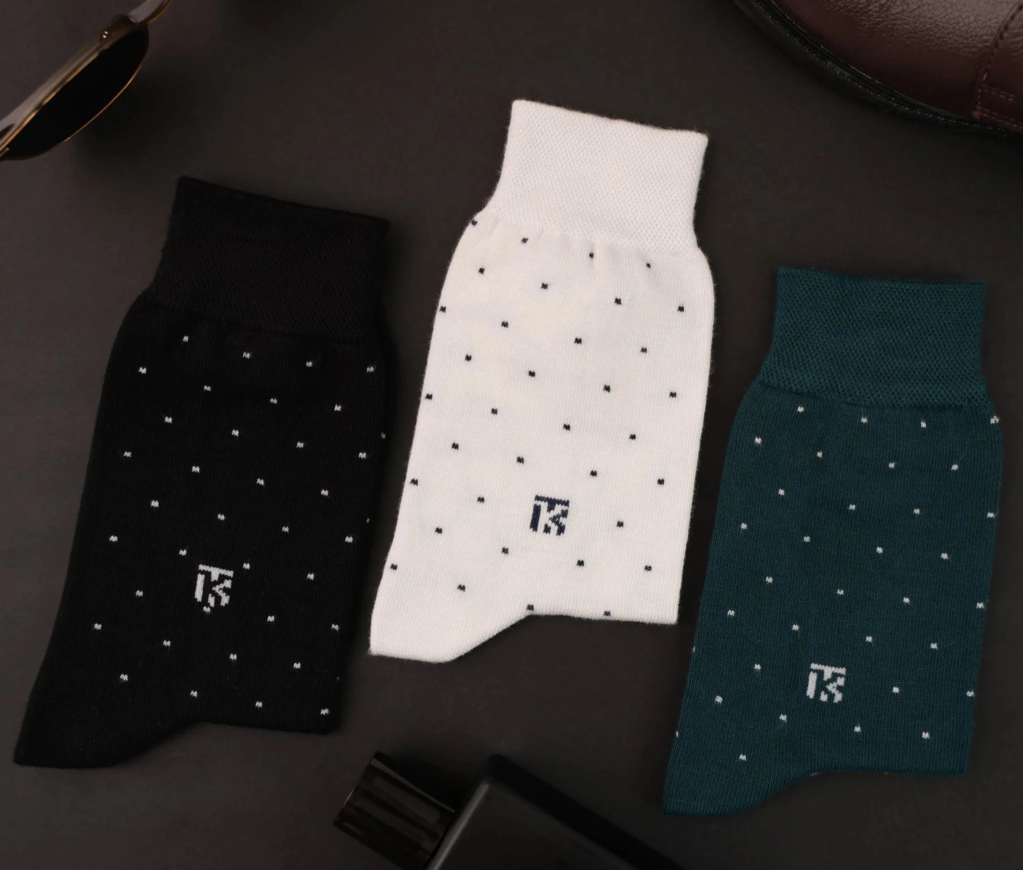 Trio Luxe Pack Bird Eye | Midnight Dot - White Stone - Breeze DotKikitoes