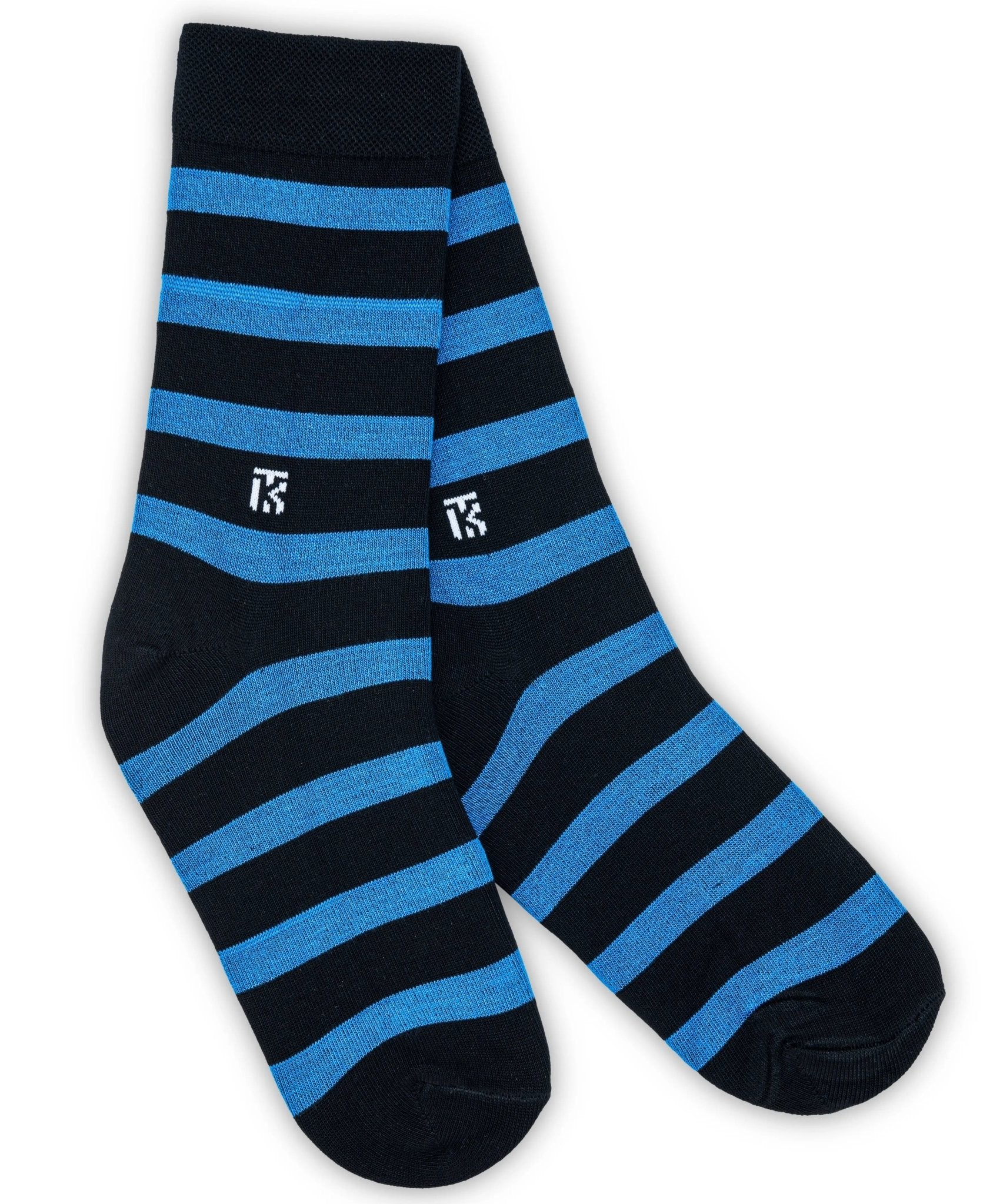 KIKITOES BAMBOO MEN CREW SOCKS | Classic Stripes | Ocean LineSTRIPE BAMBOO SOCKSKikitoes
