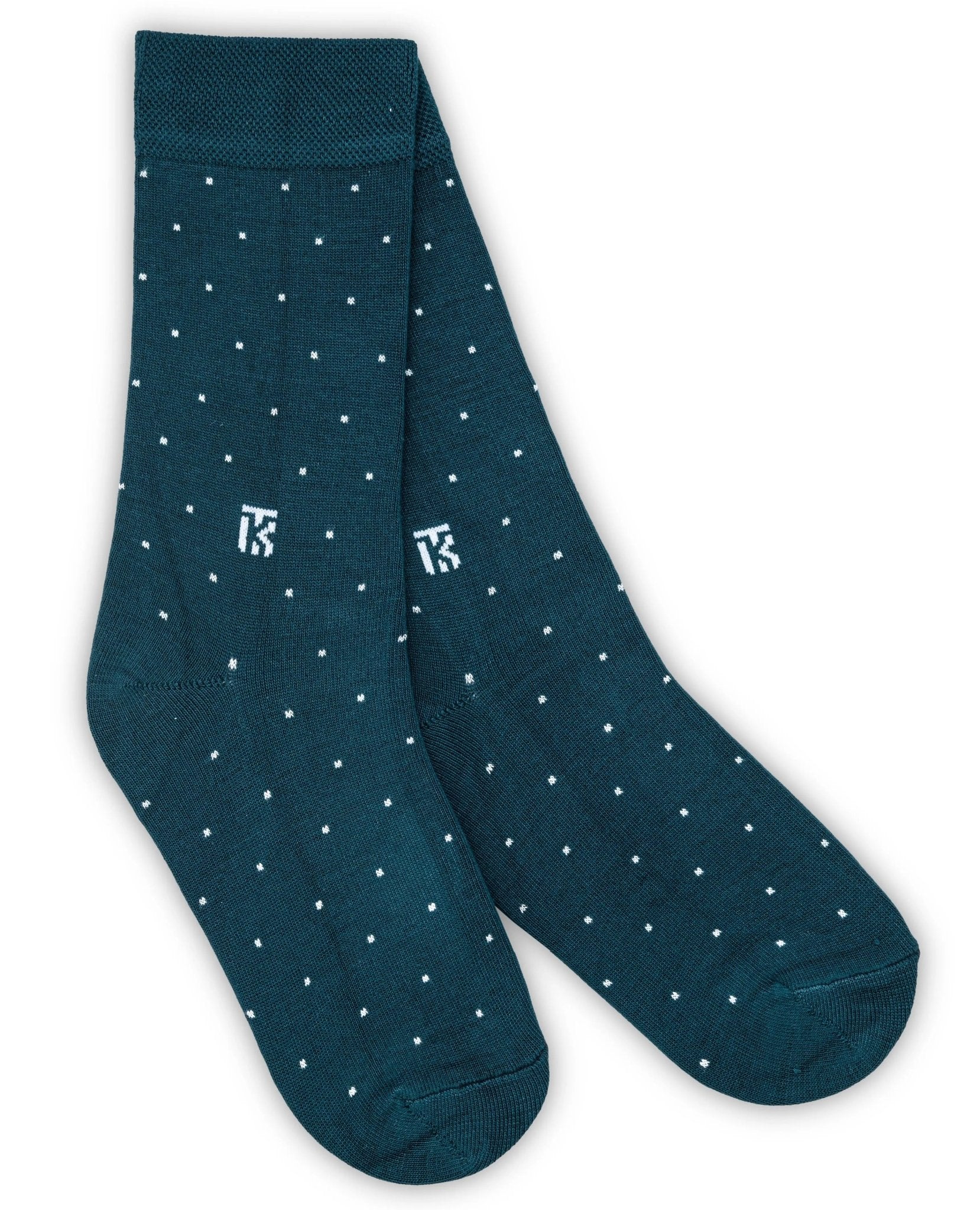 KIKITOES BAMBOO MEN CREW SOCKS | Breeze DotBIRD EYE DOT BAMBOO SOCKSKikitoes