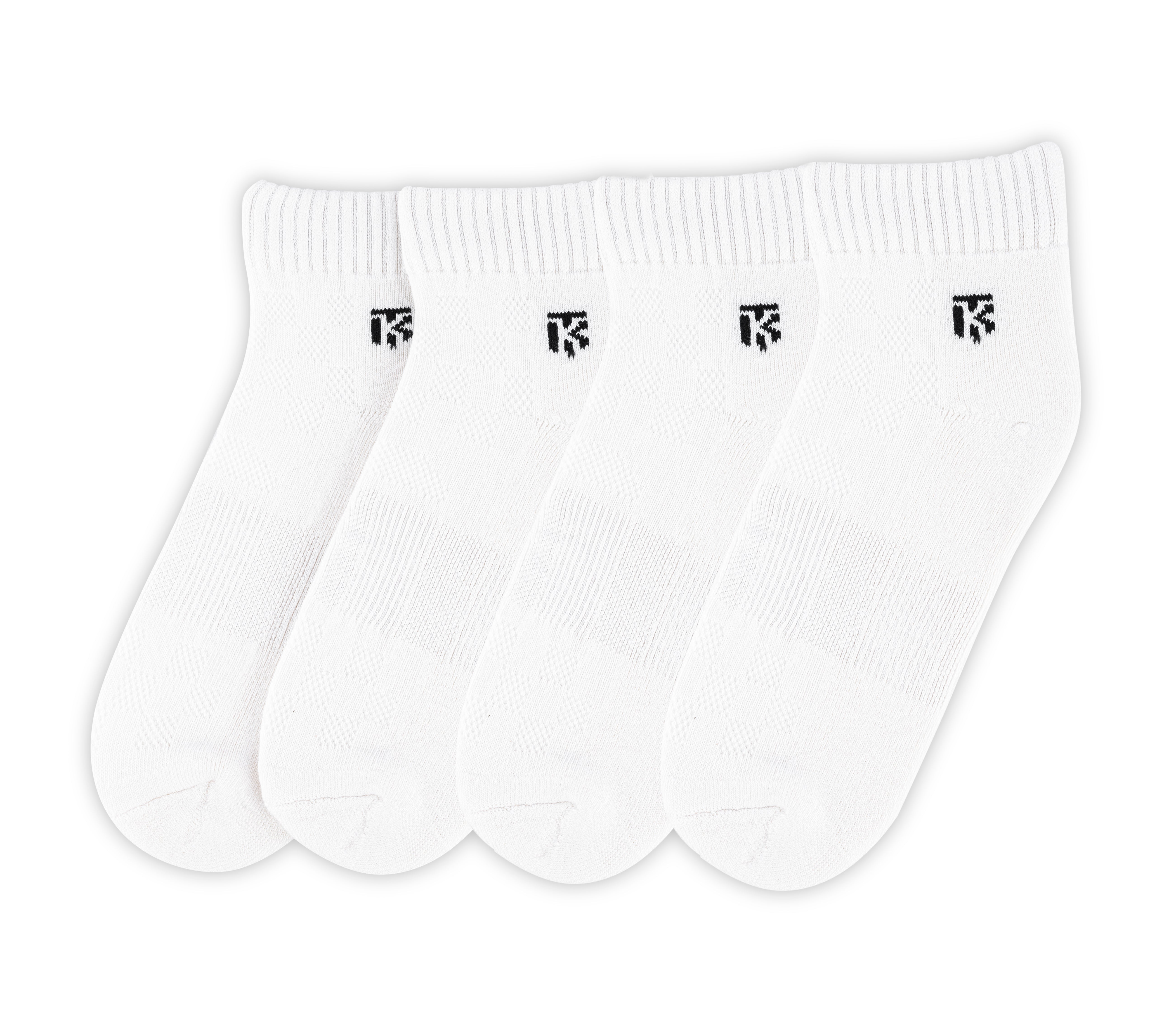 Bamboo Socks Pair |  Kikitoes Ankle Length Socks/ White Colour Sports Socks for Men
