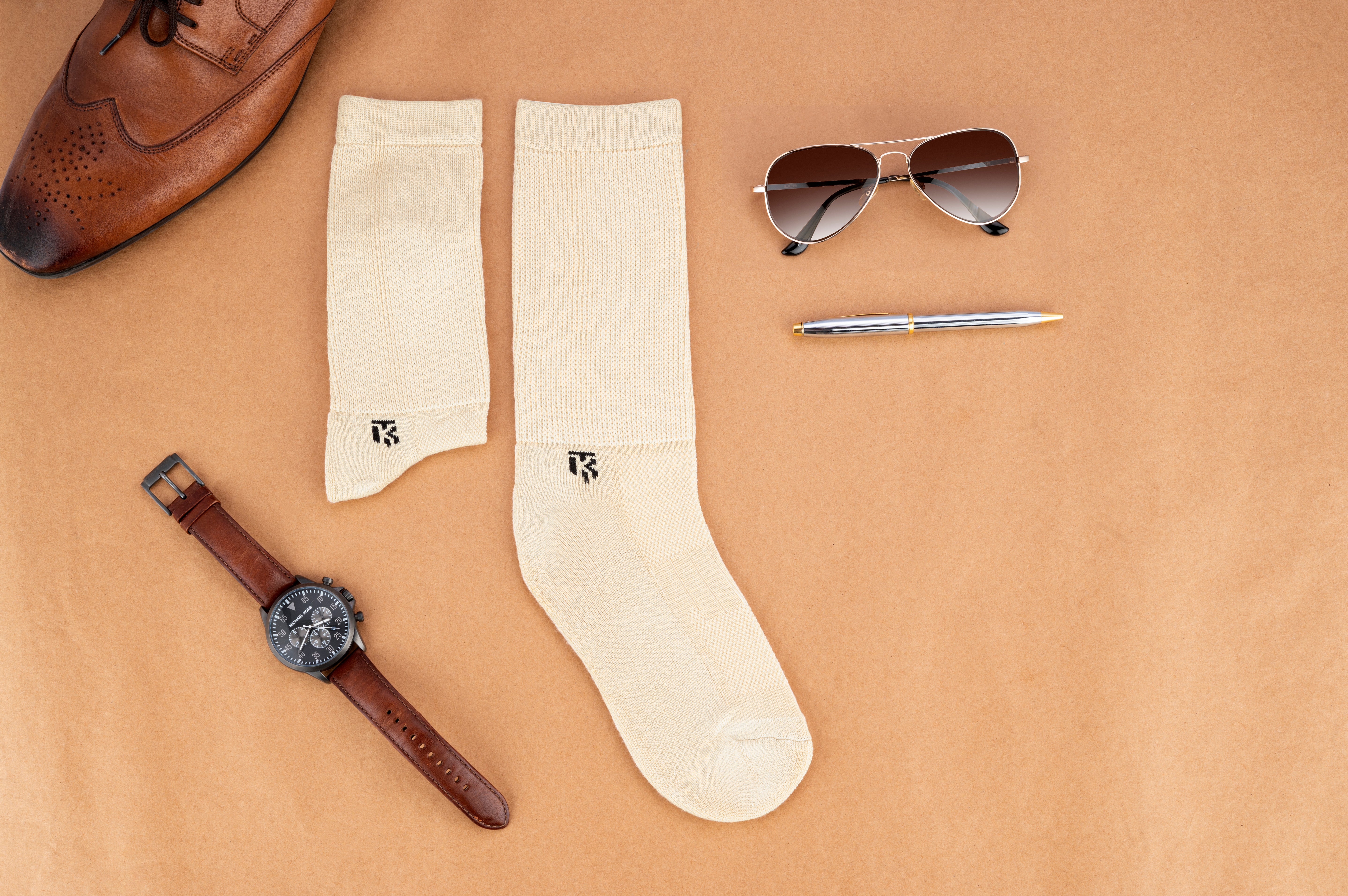 Combo pack of eco-friendly bamboo socks for men