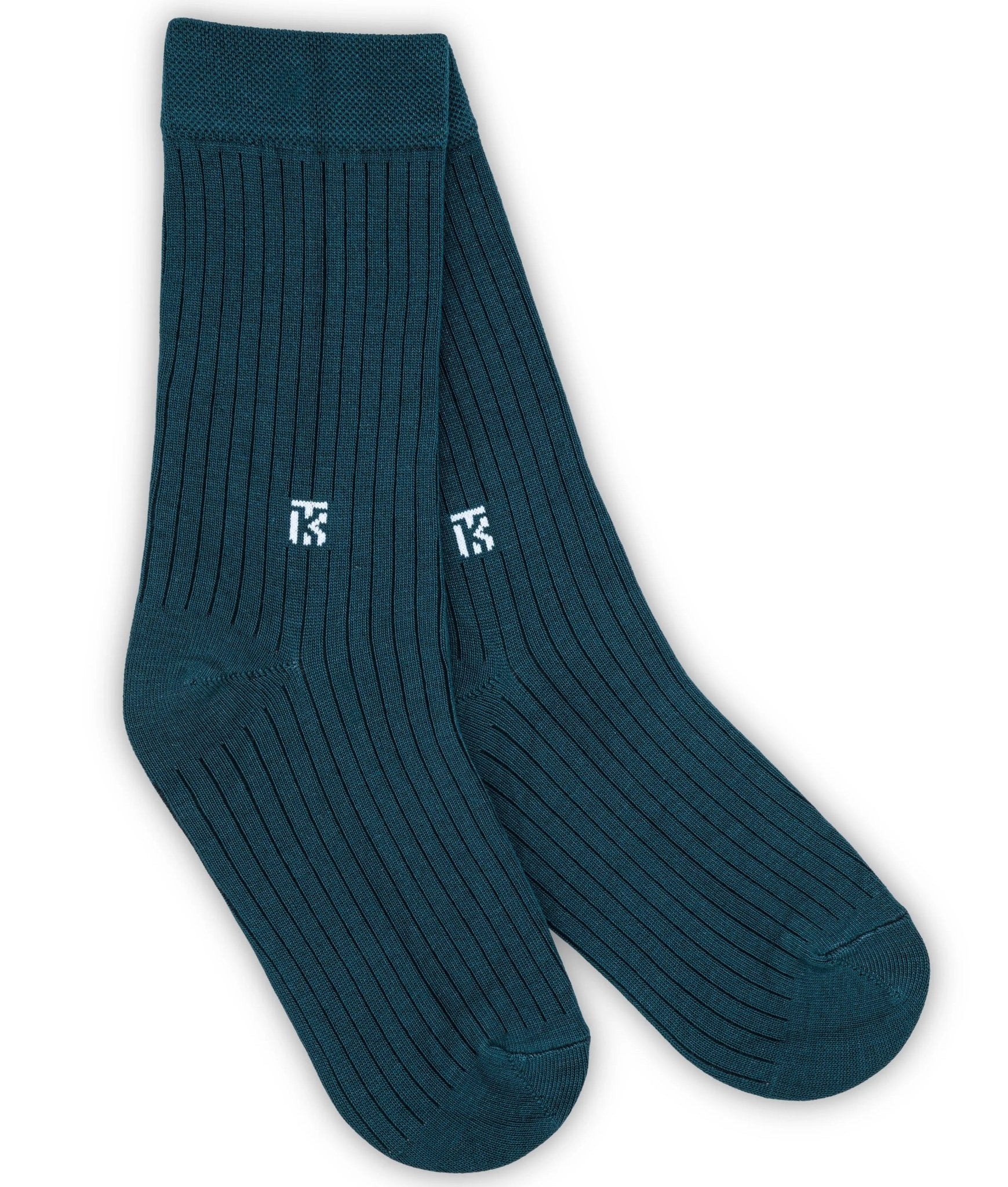 KIKITOES BAMBOO MEN CREW SOCKS | Emerald RibSOLID SOCKSKikitoes