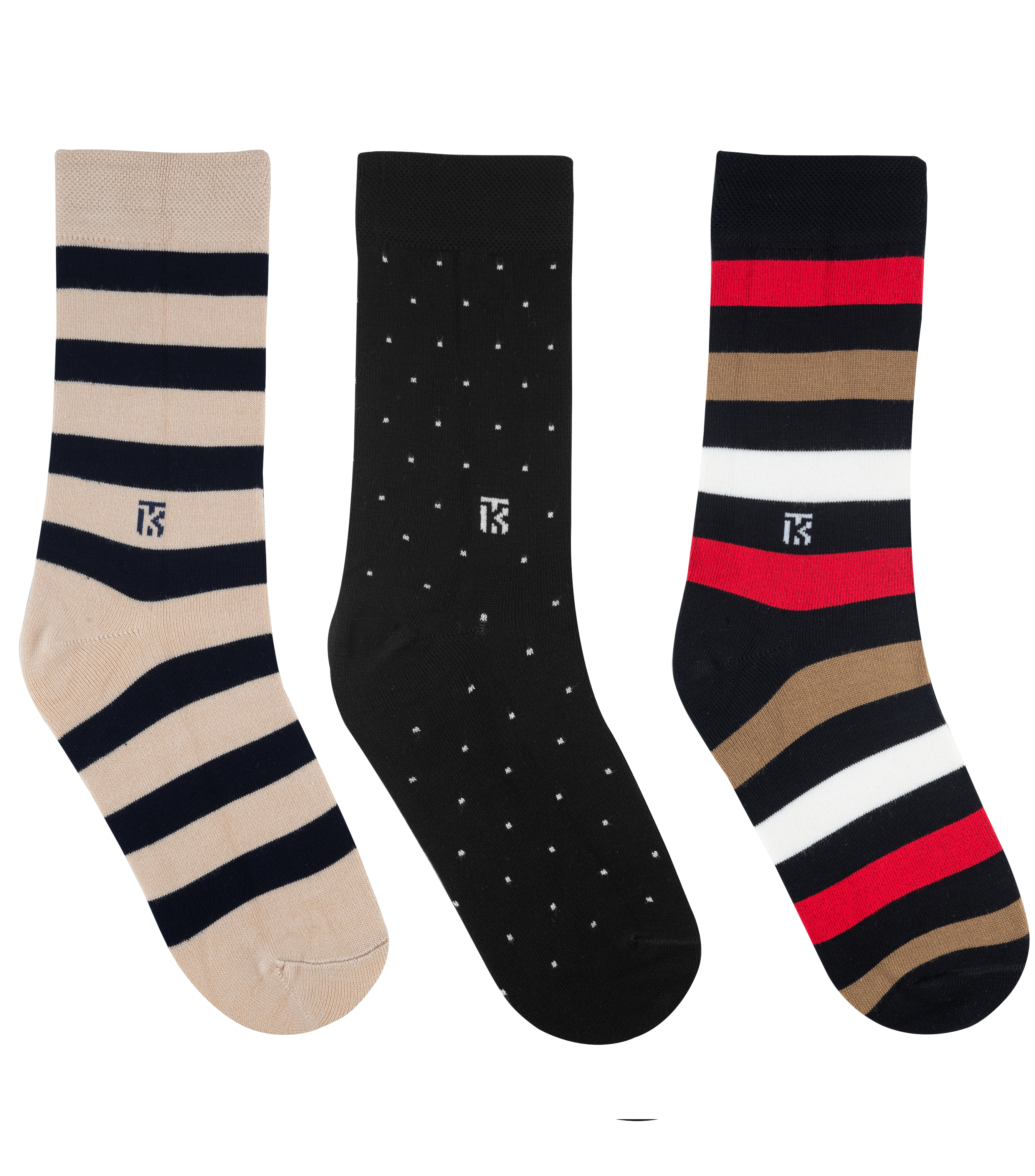 Classic crew bamboo socks combo for work and home