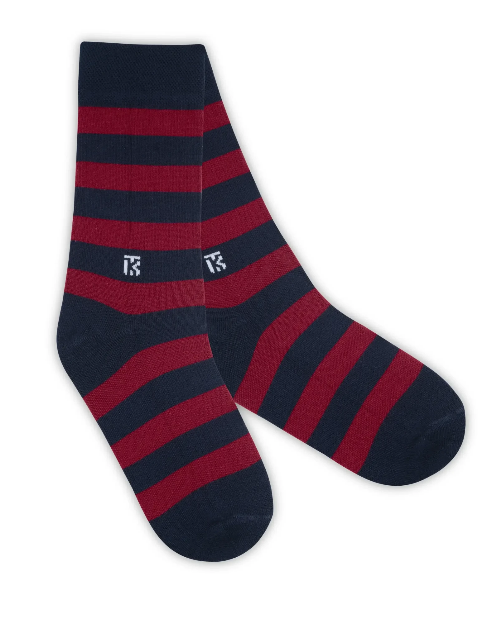 Trio Luxe Pack Stripes | Navy Blue + Red - Navy Blue + White - Black + WhiteKikitoes