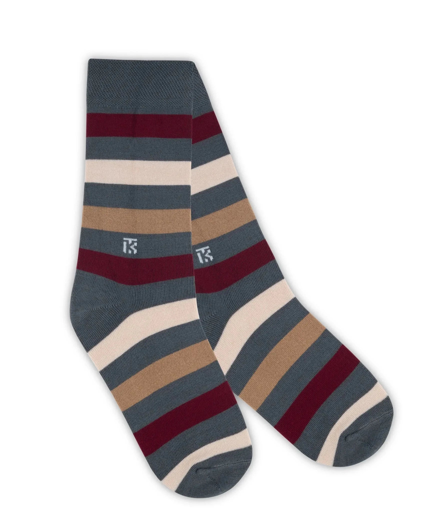 Trio Luxe Pack Stripes | Tan With Black - Steel Grey - Navy Blue With WhiteKikitoes