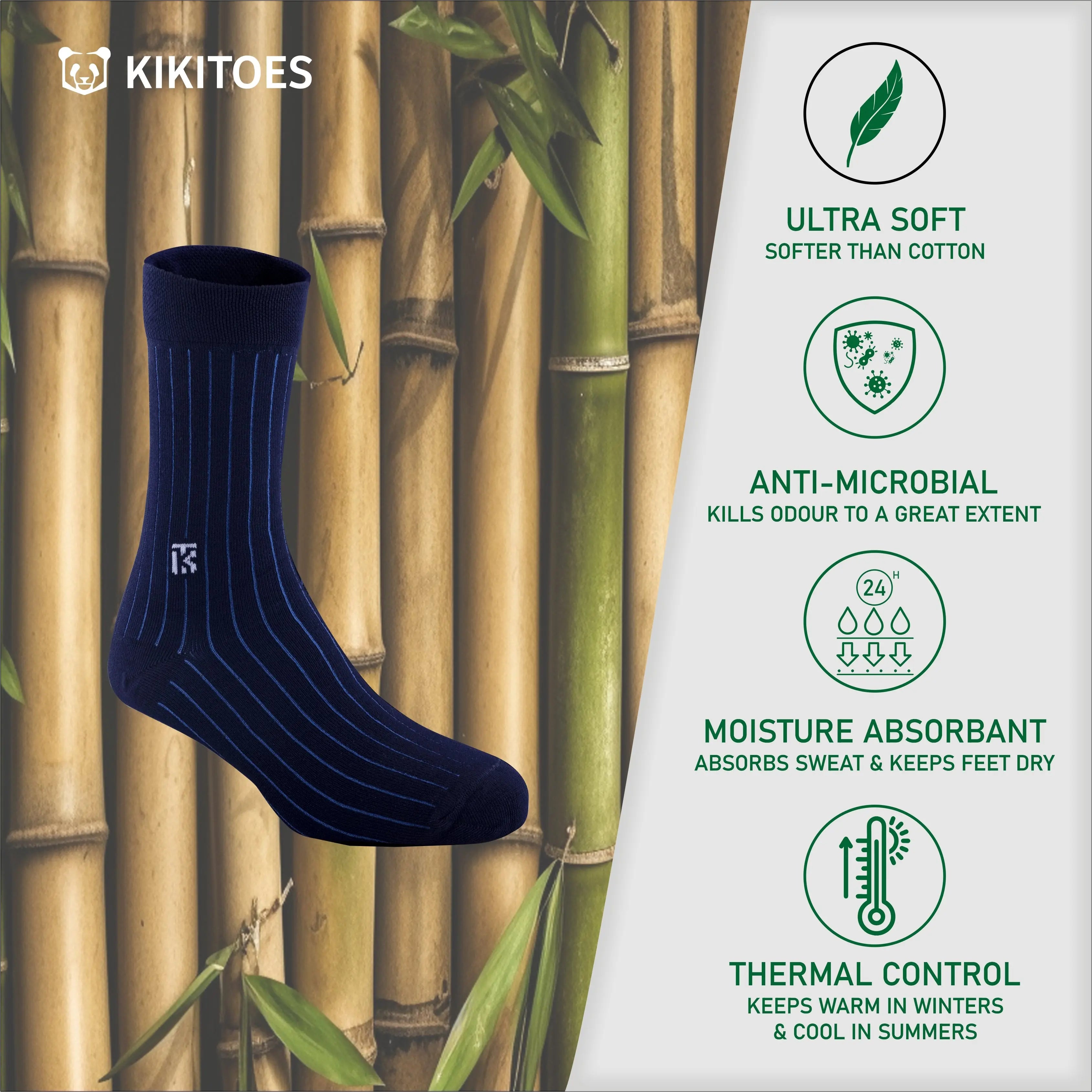 Crew Socks | Crew Length Socks | Rib Socks | Long Socks