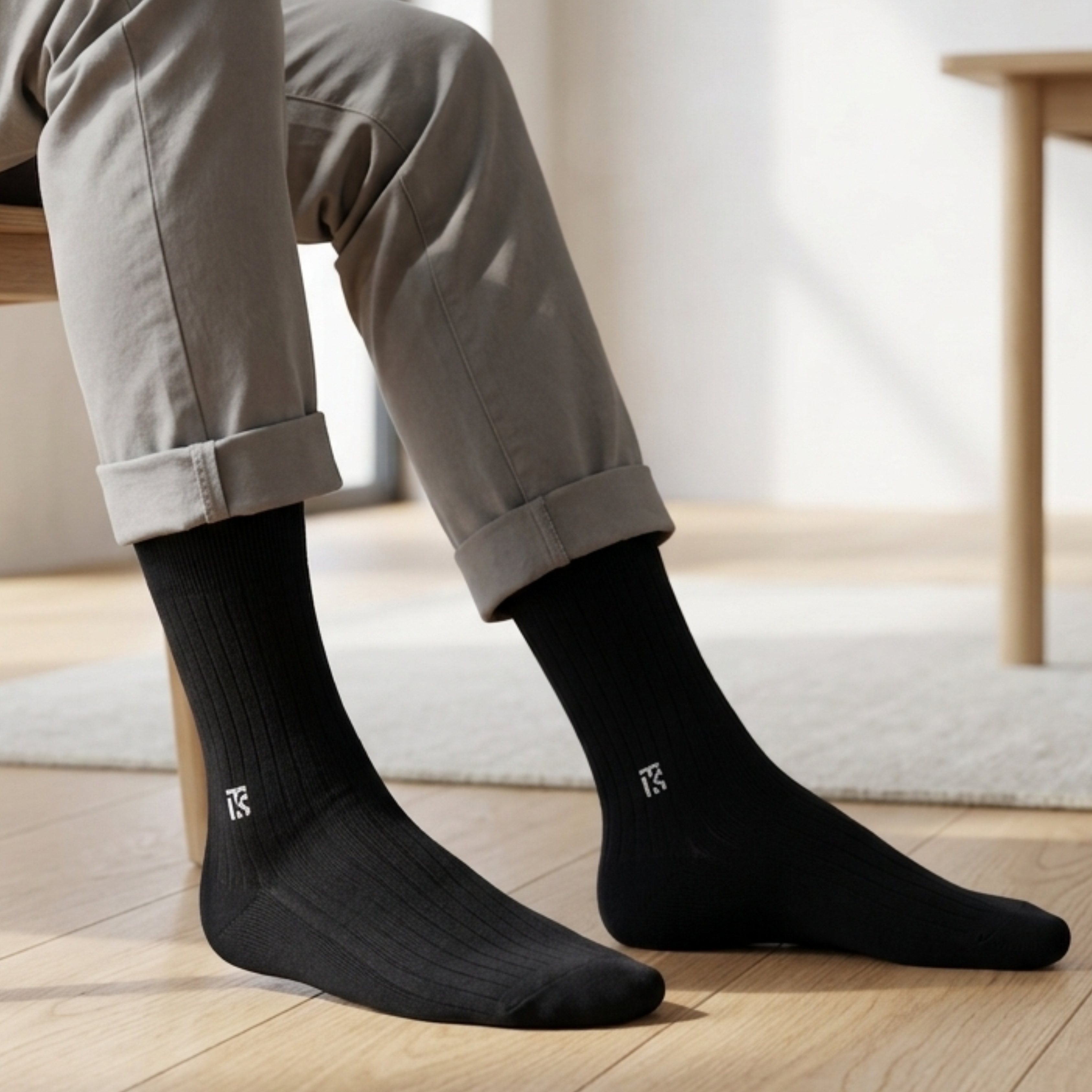 creative image of kikitoes bamboo socks midnight comfort