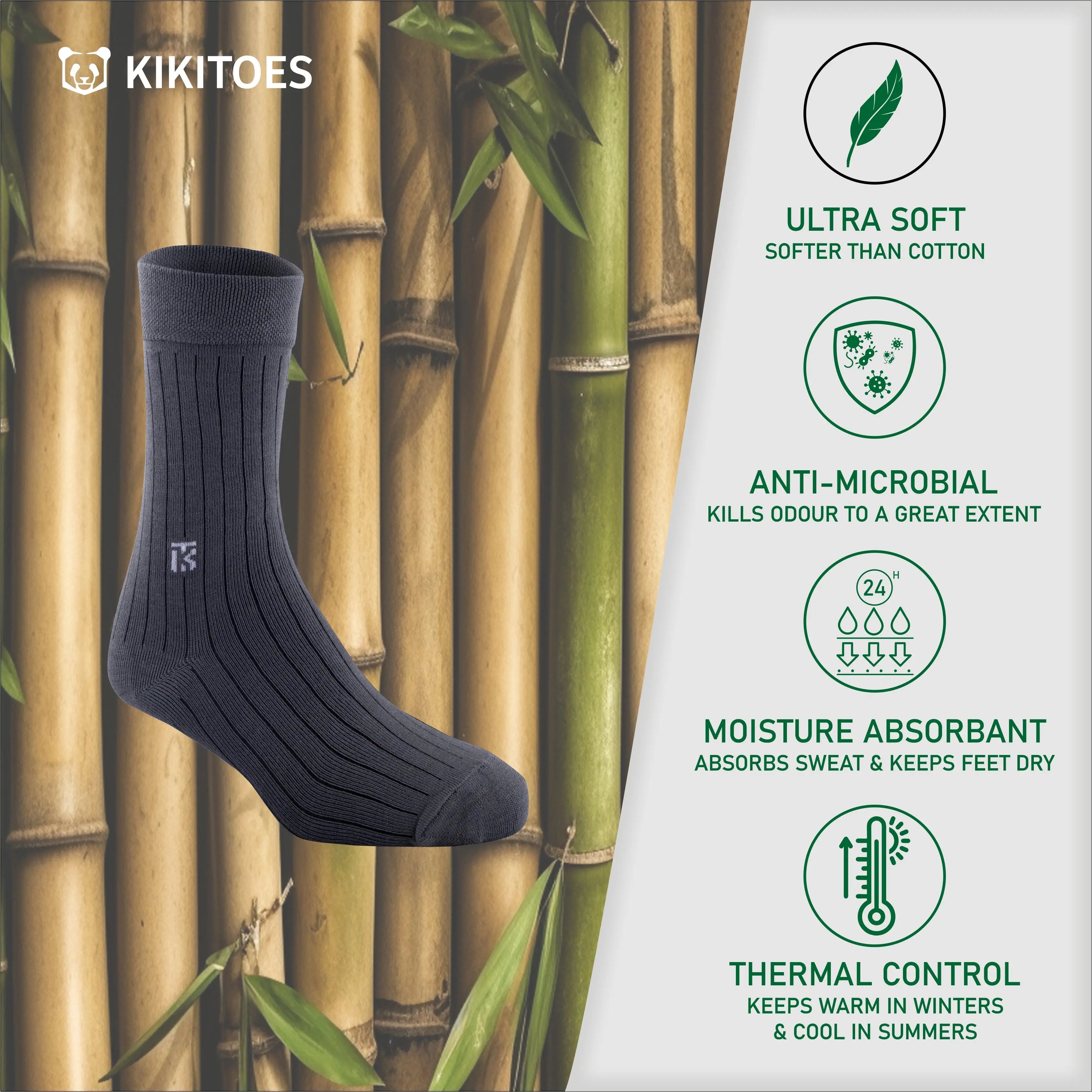 Crew Socks | Long Socks | Rib Socks