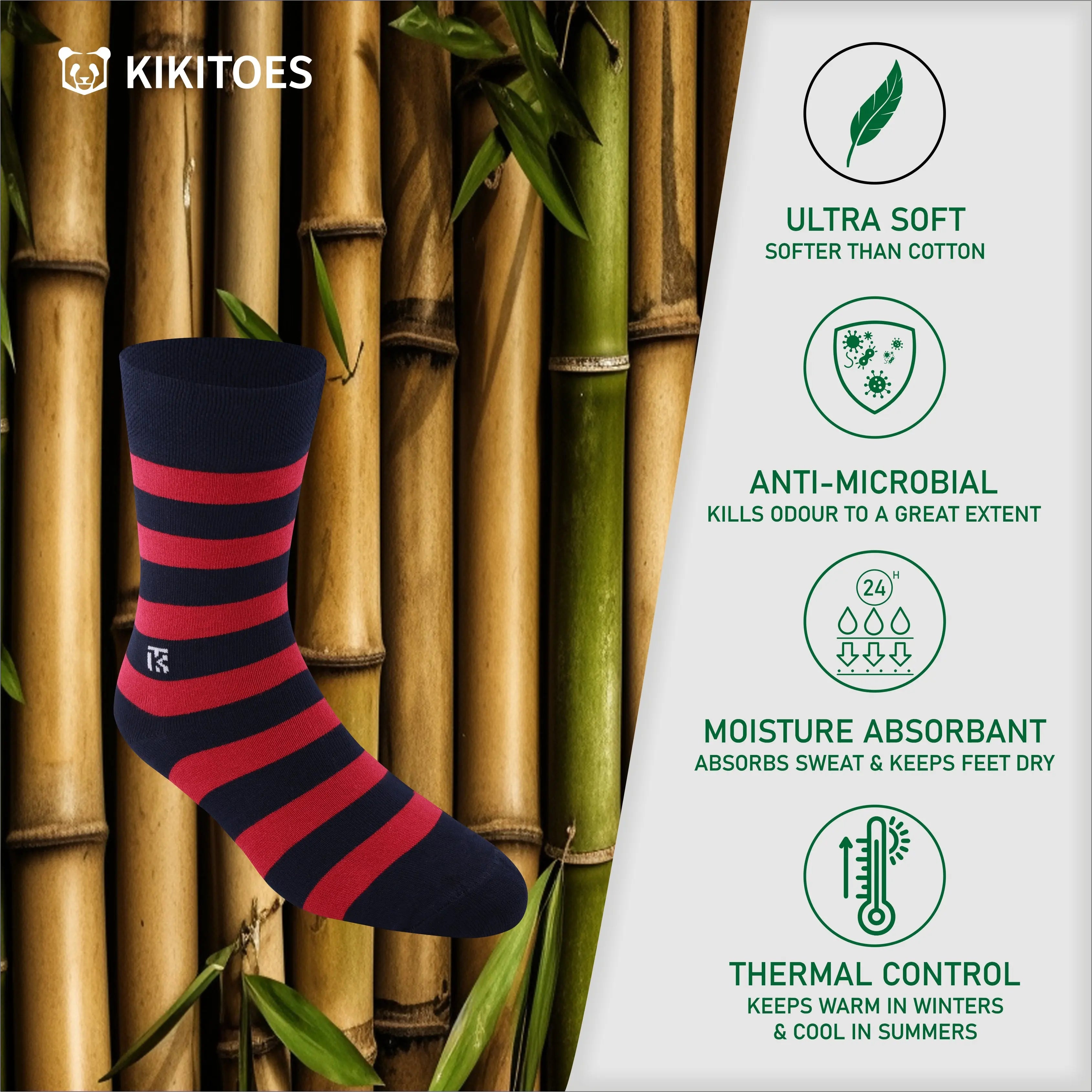 Premium Crew Socks for Men – Soft, breathable, and durable Crew Length Socks designed for everyday comfort. Explore long socks, stripe socks, and men's crew socks perfect for work, sports, and casual wear.